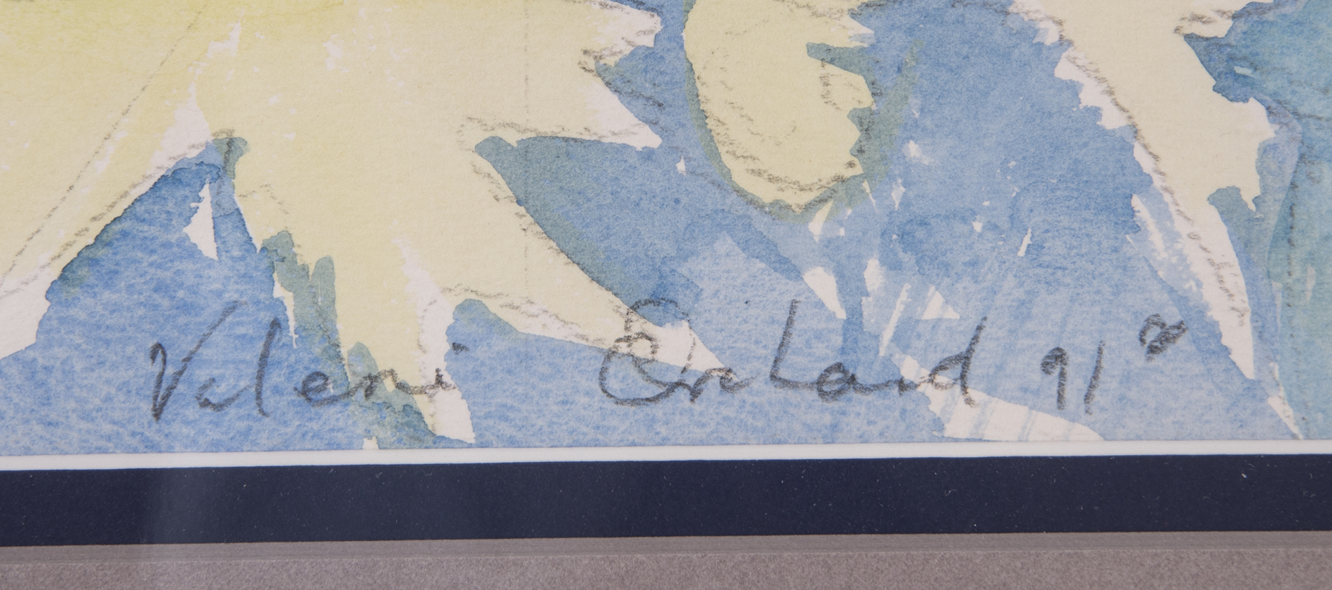 Valerie Orchard Original Watercolor "September Grapes"