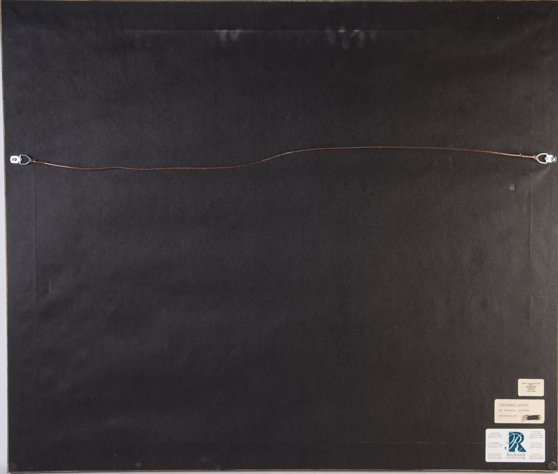 Valerie Orchard Original Watercolor "September Grapes"