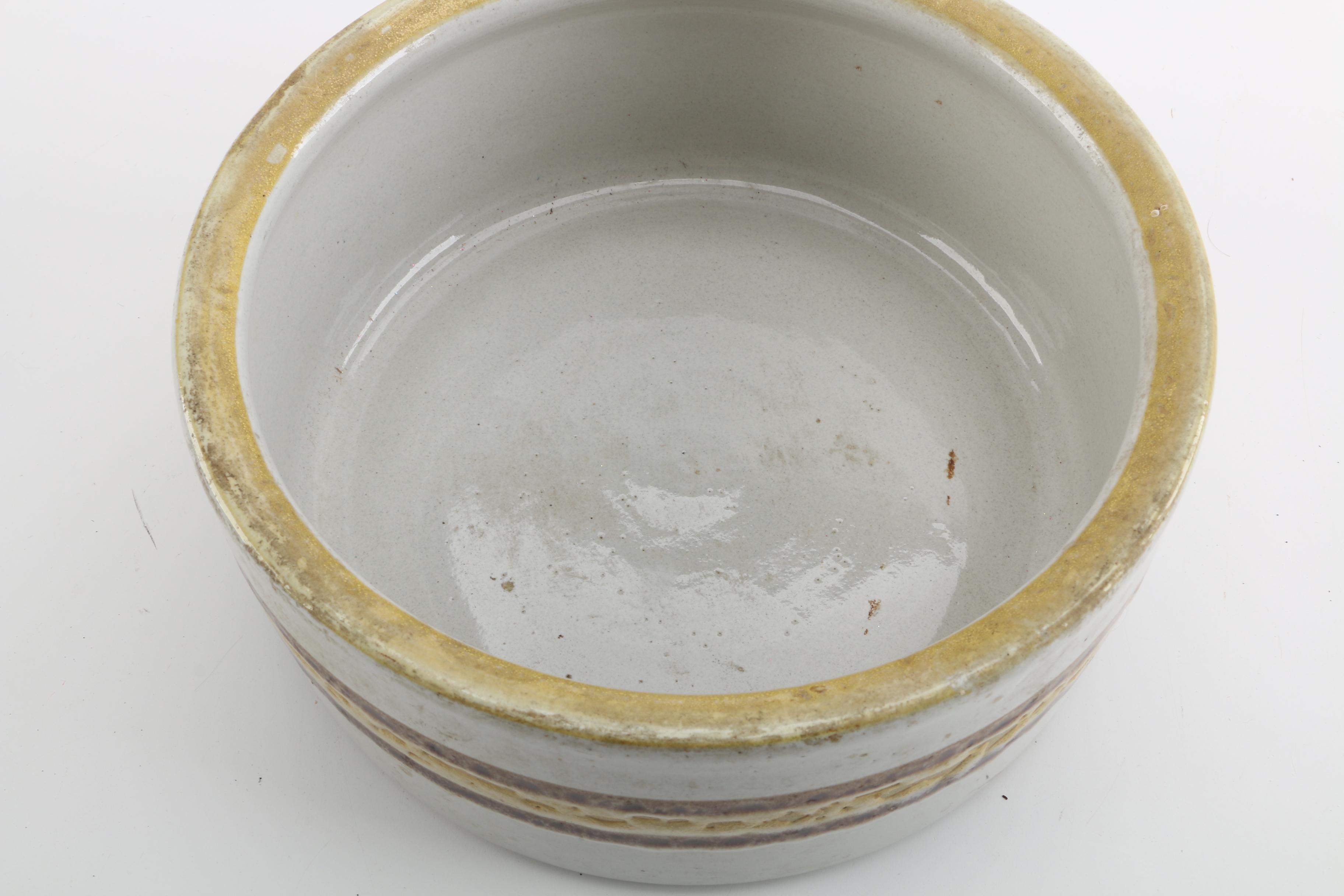 Louisville Stoneware Dog Bowl