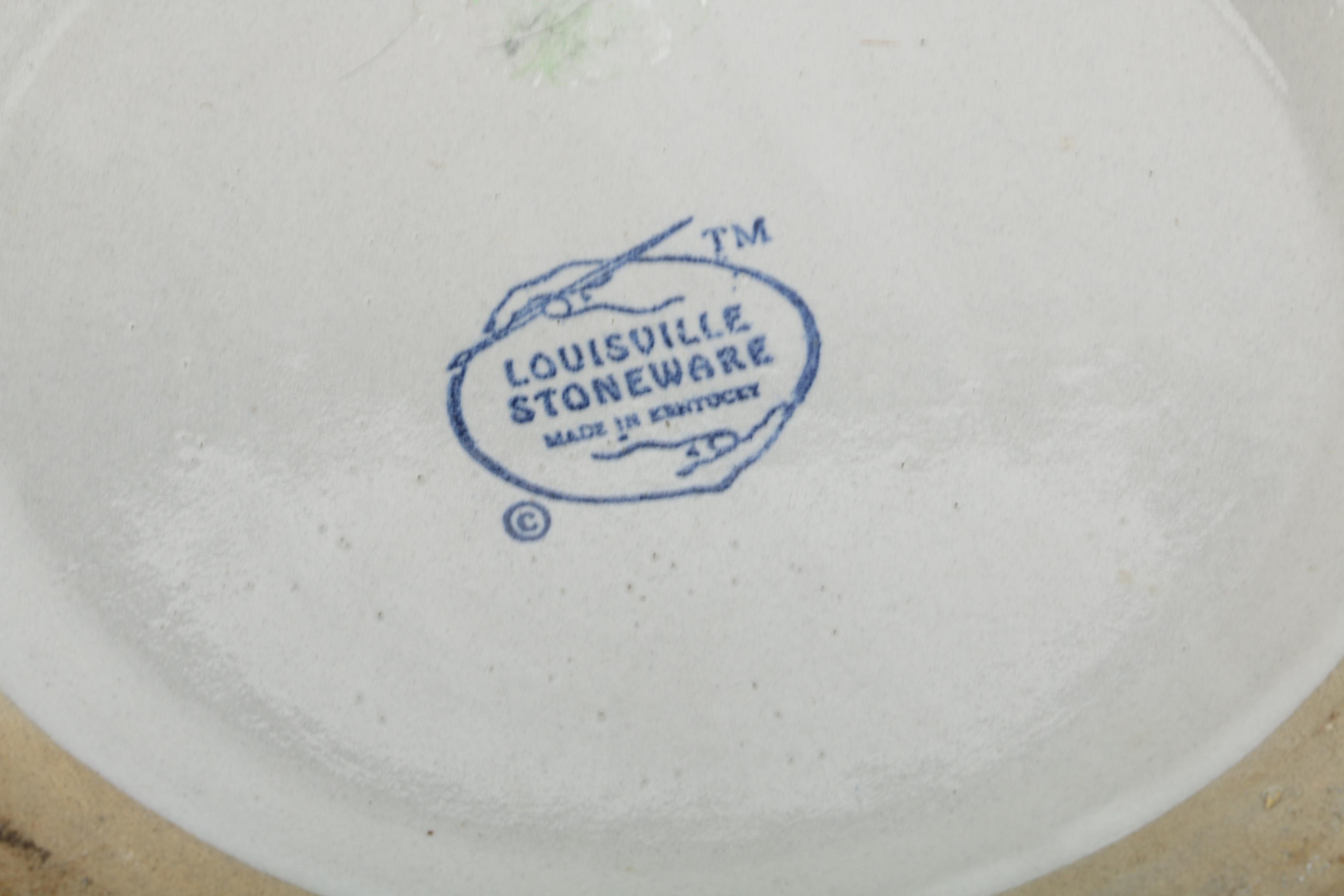 Louisville Stoneware Dog Bowl