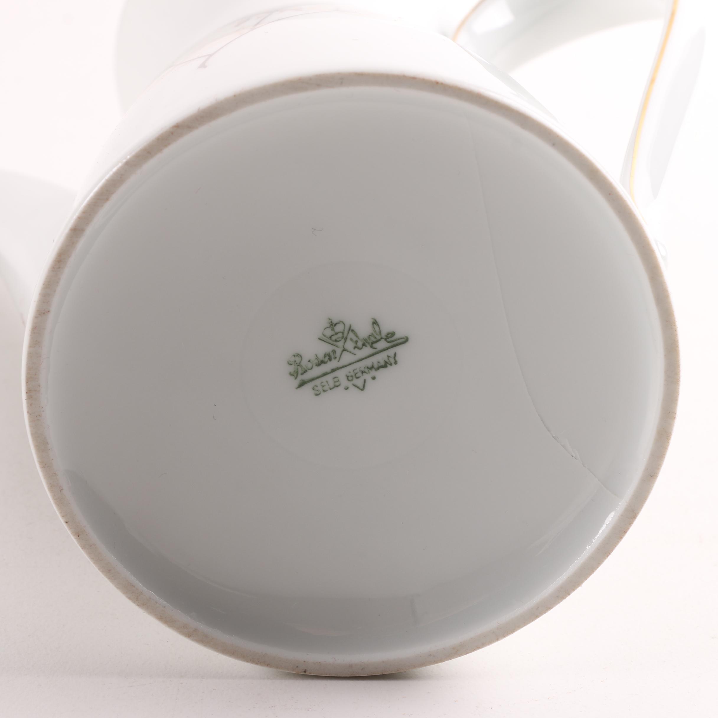 Rosenthal "Shadow Rose" Dinnerware