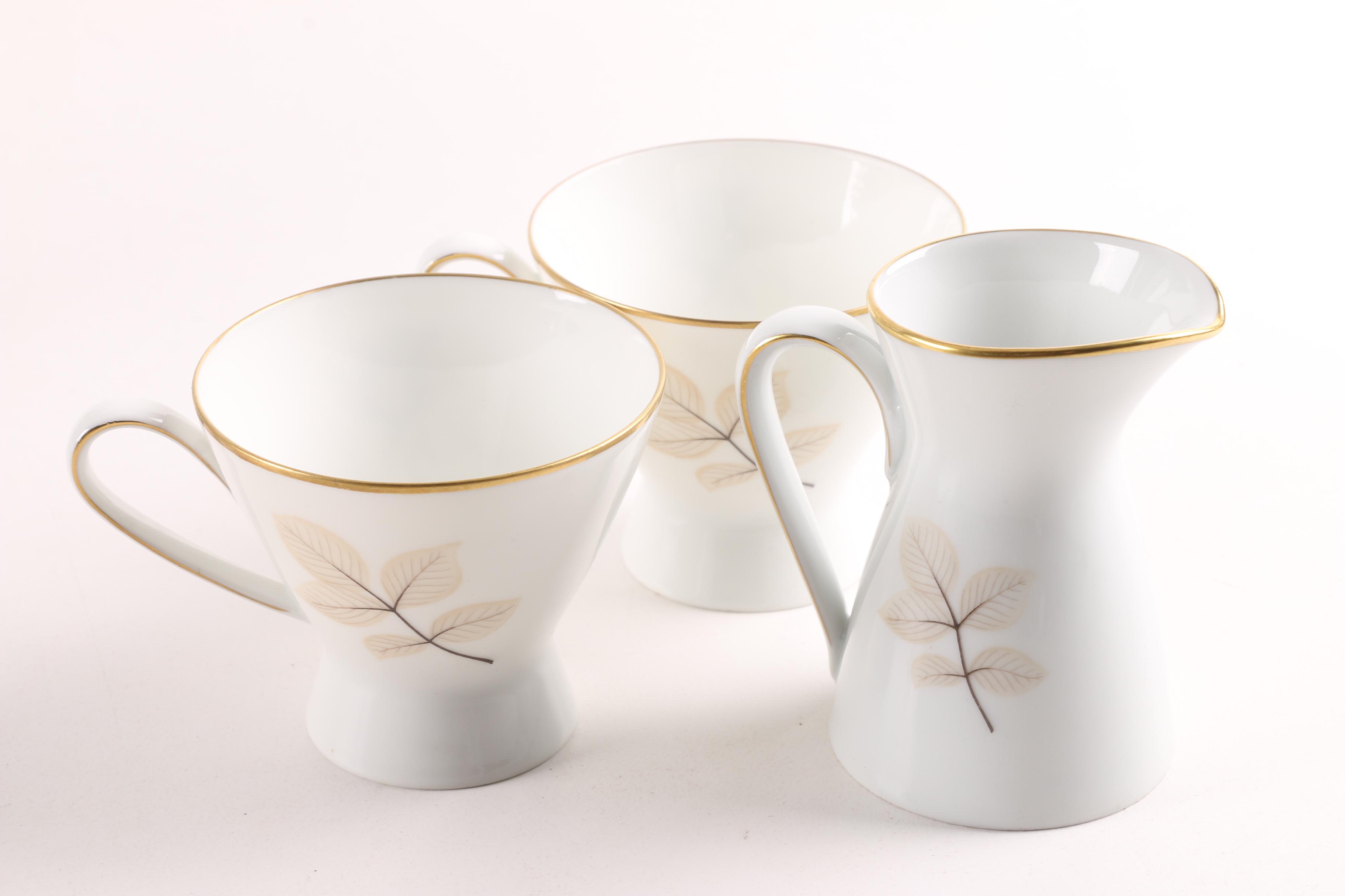 Rosenthal "Shadow Rose" Dinnerware