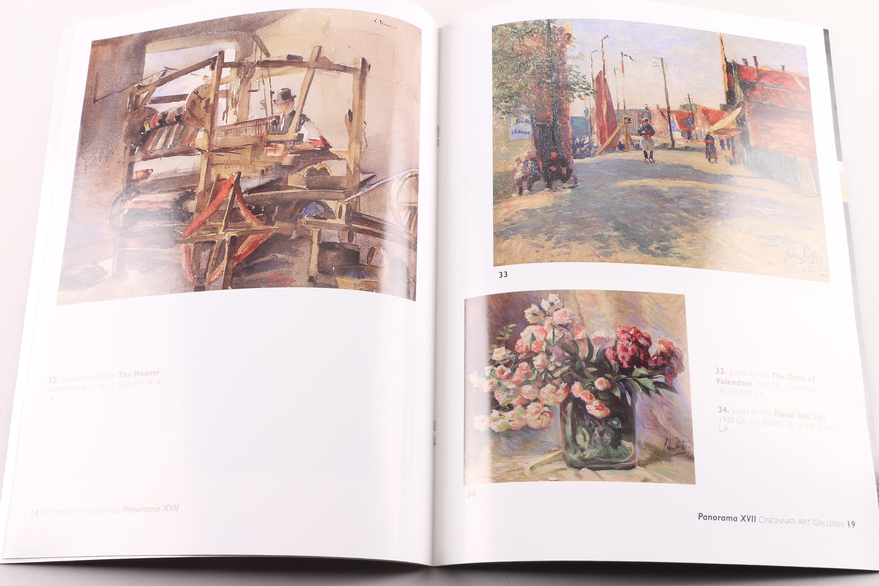 Art and Pottery Books Including Cincinnati Art Galleries Publications