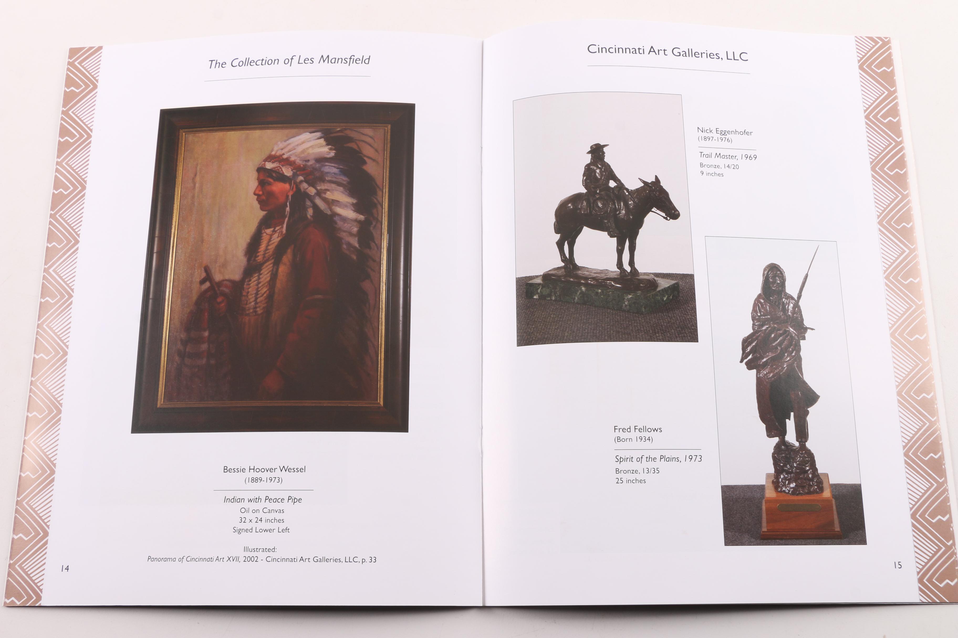 Art and Pottery Books Including Cincinnati Art Galleries Publications