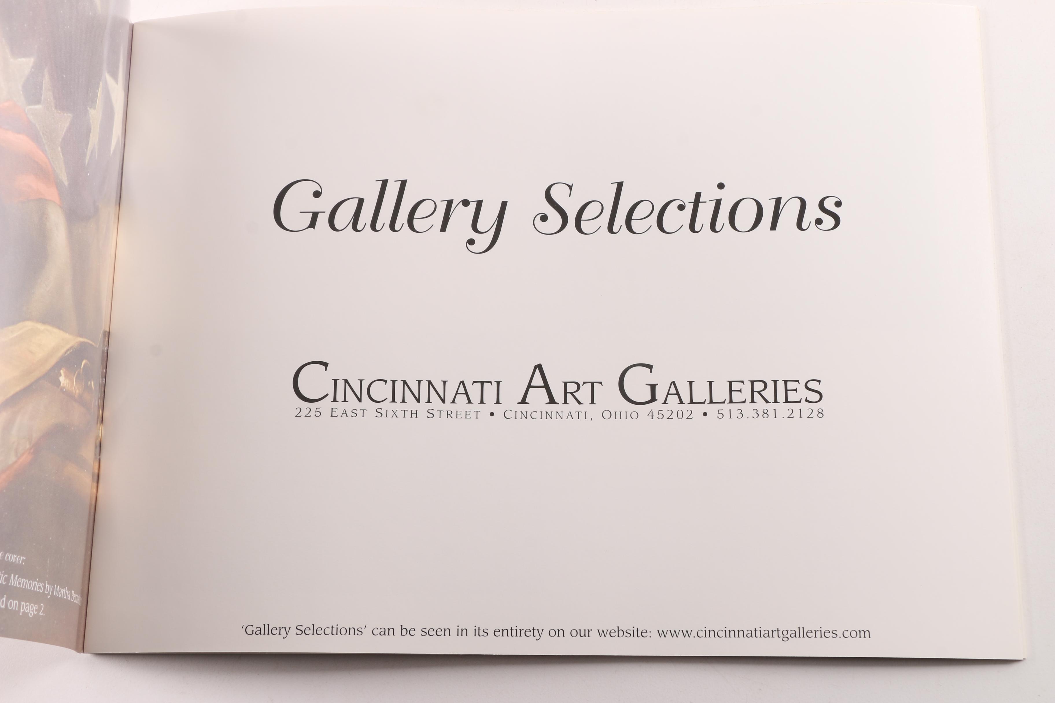 Art and Pottery Books Including Cincinnati Art Galleries Publications