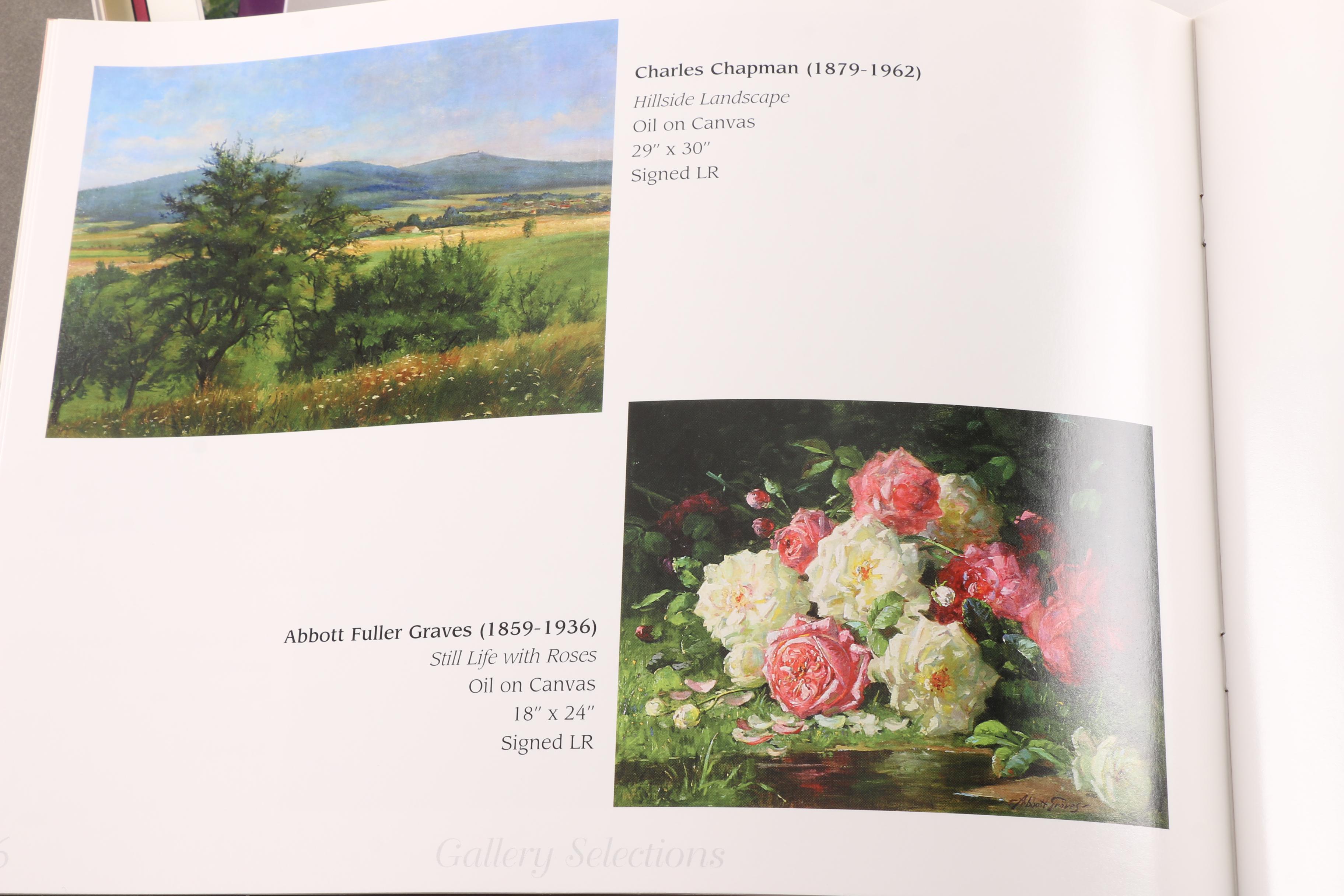 Art and Pottery Books Including Cincinnati Art Galleries Publications