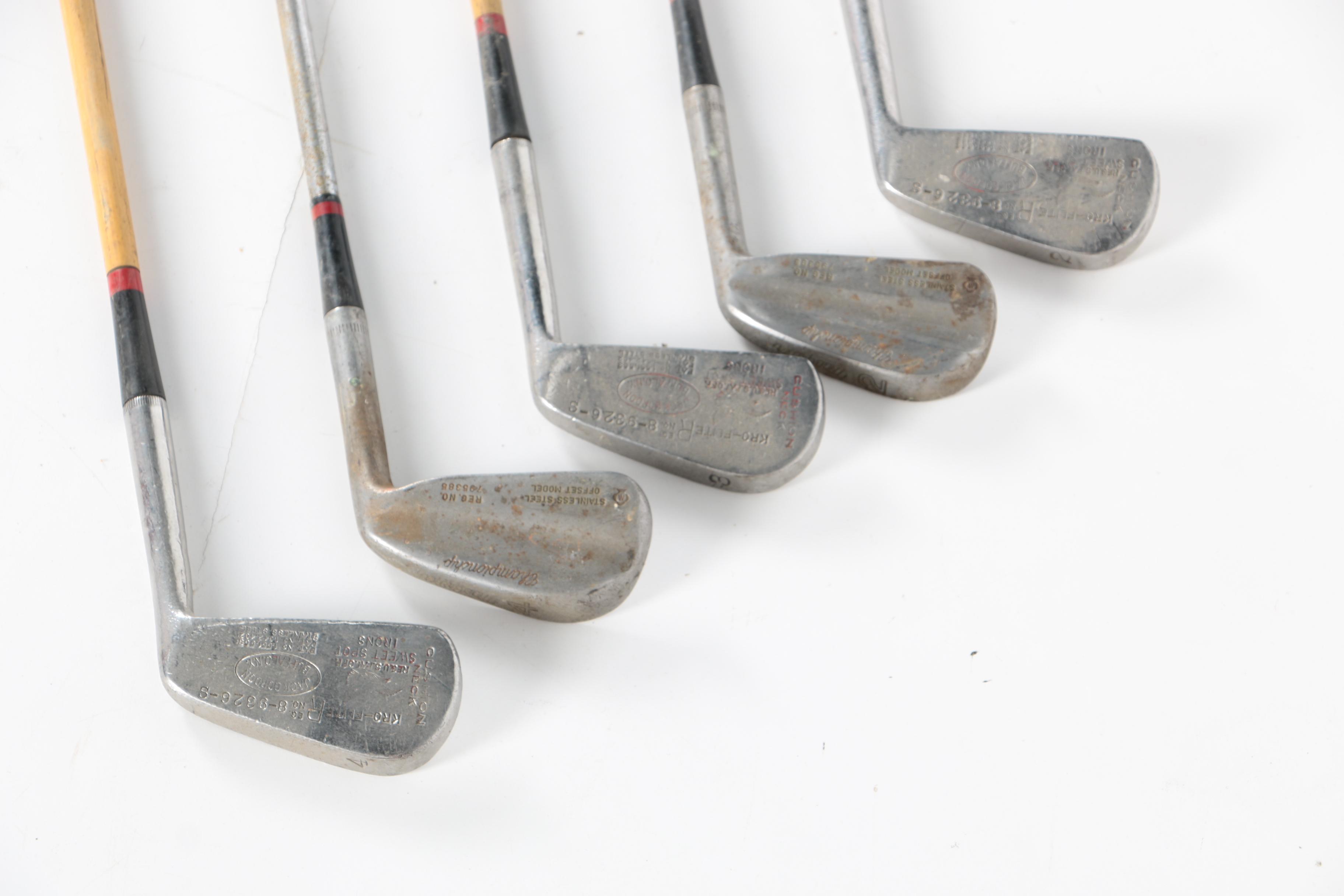 Vintage Sets of Golf Clubs