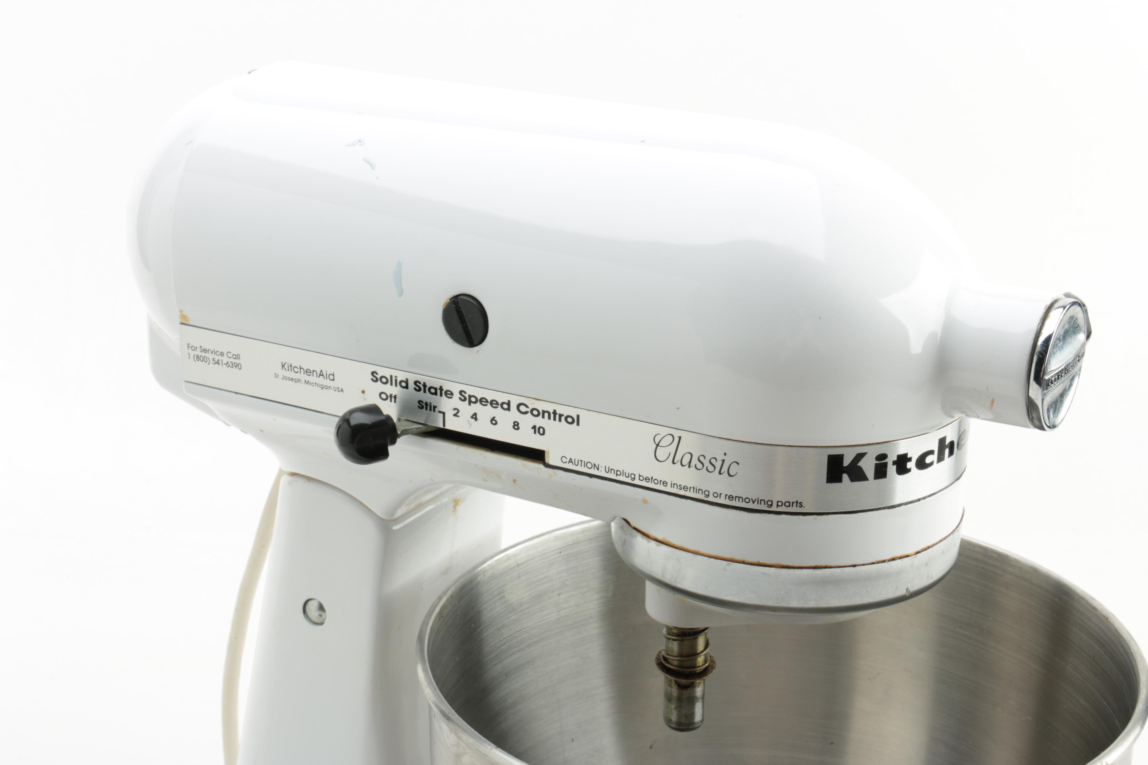 KitchenAid Classic Electric Stand Mixer with Tilting Head K45SS