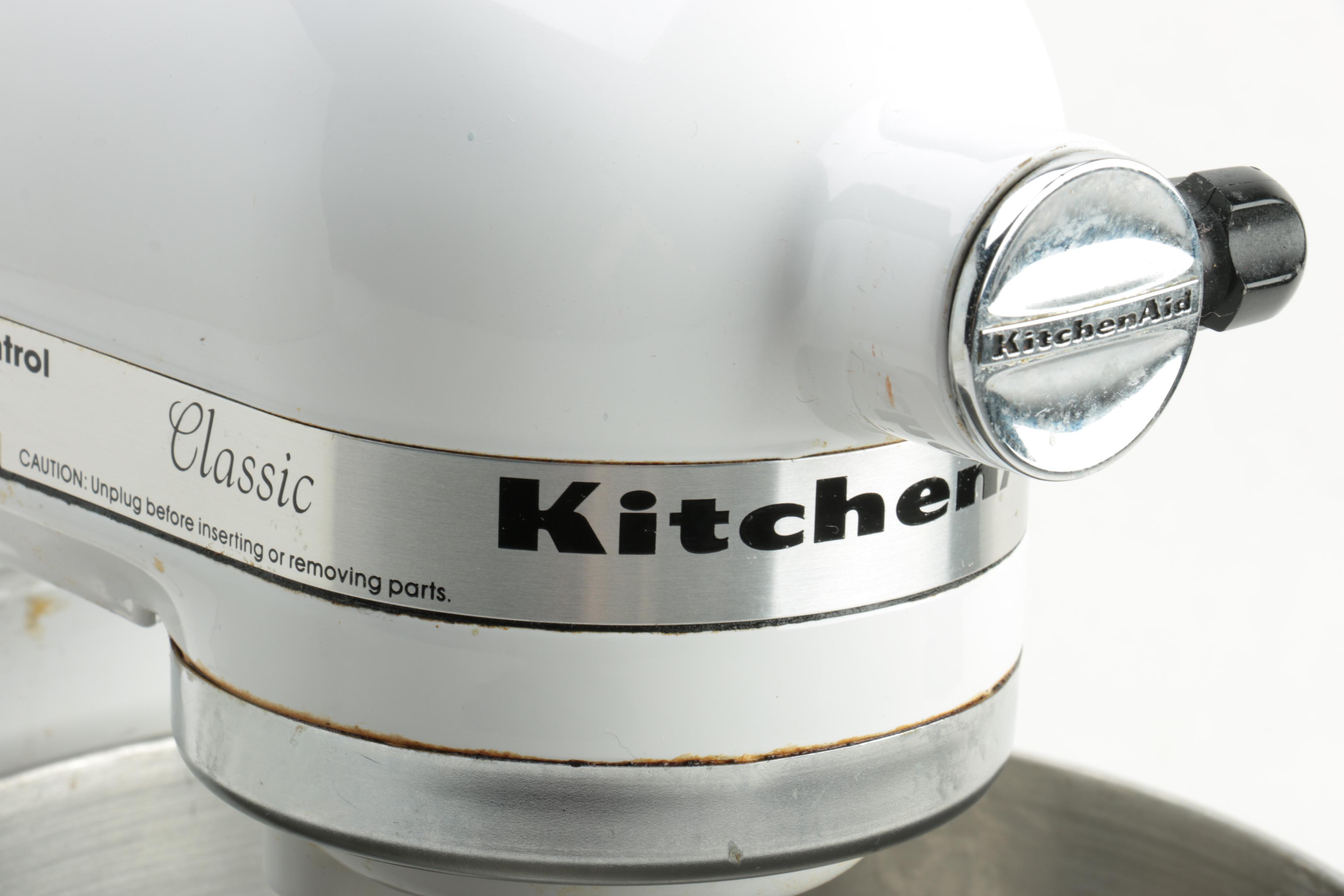 KitchenAid Classic Electric Stand Mixer with Tilting Head K45SS