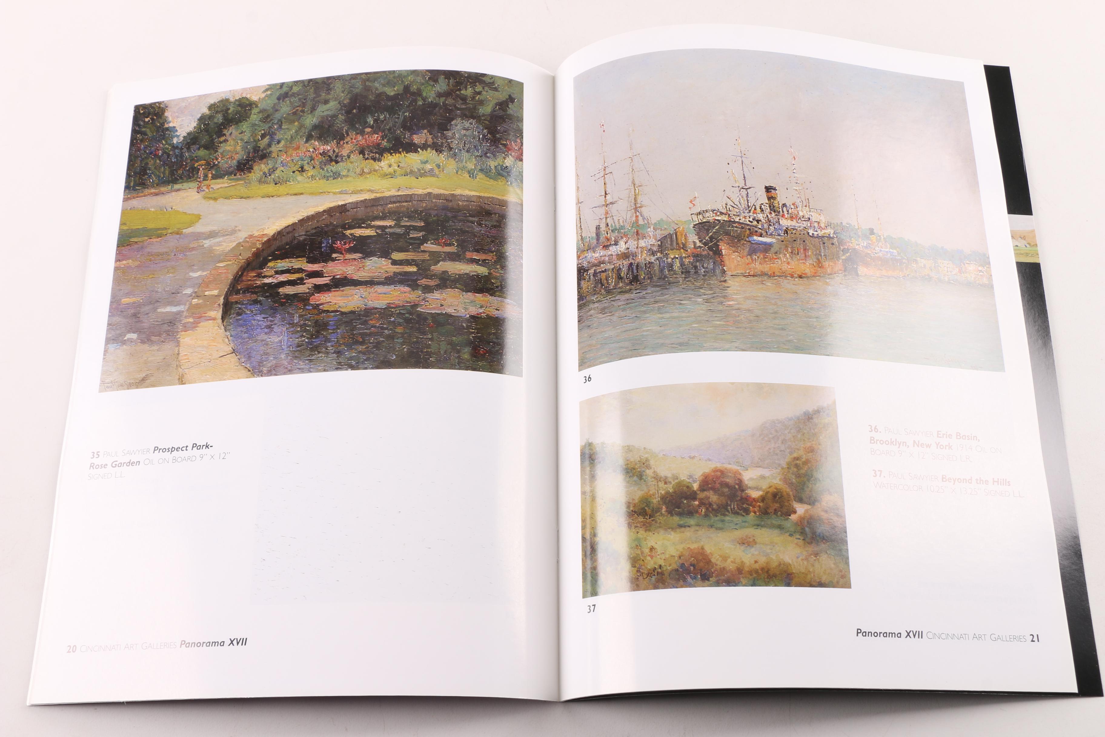 Art and Pottery Books Including Cincinnati Art Galleries Publications