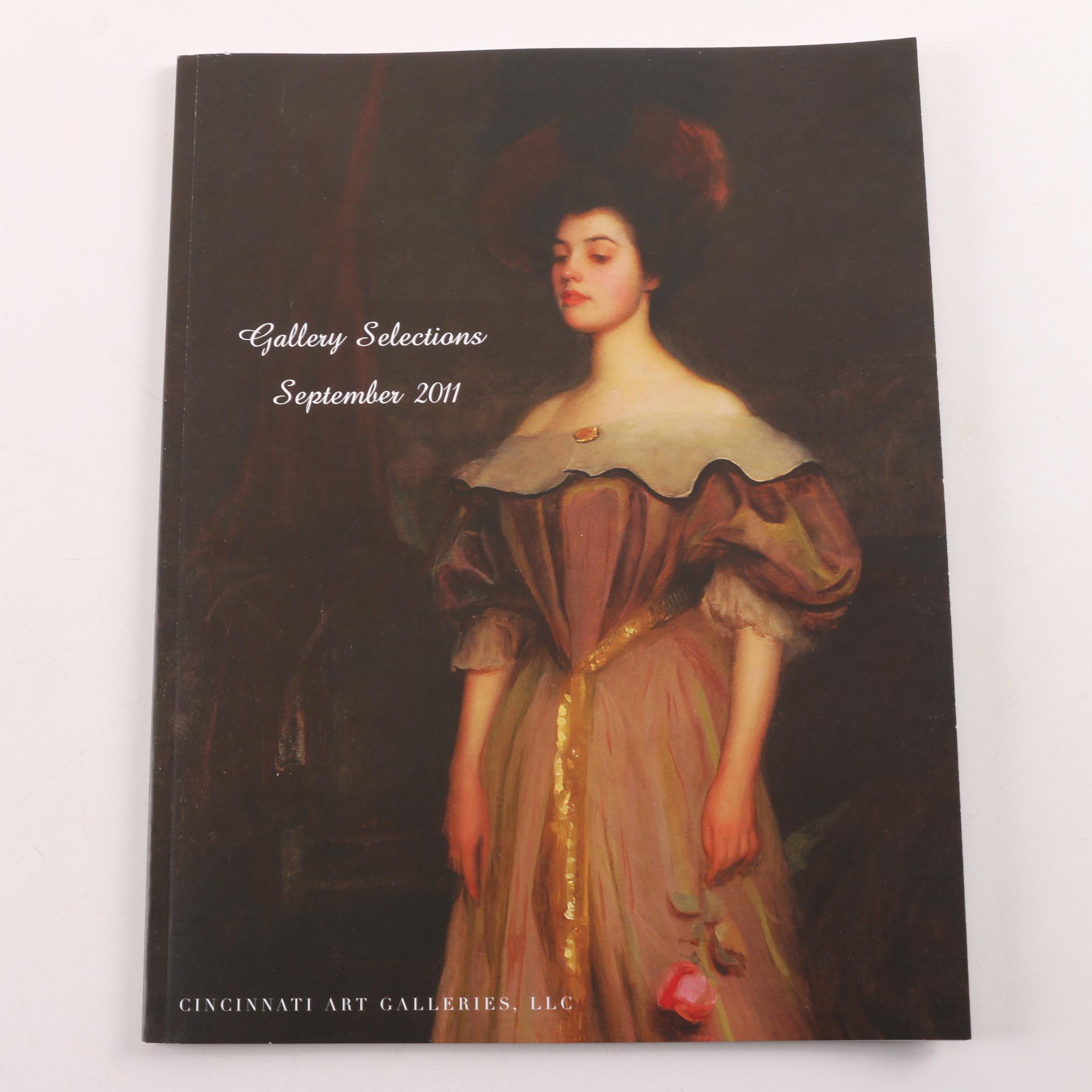 Art and Pottery Books Including Cincinnati Art Galleries Publications