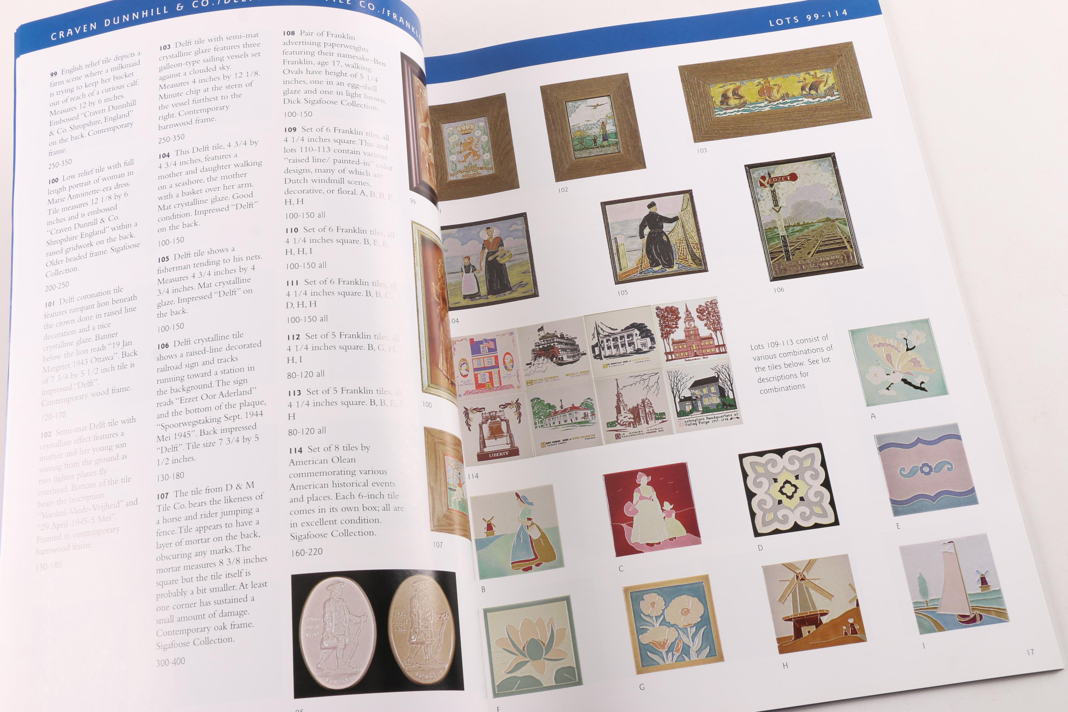 Art and Pottery Books Including Cincinnati Art Galleries Publications