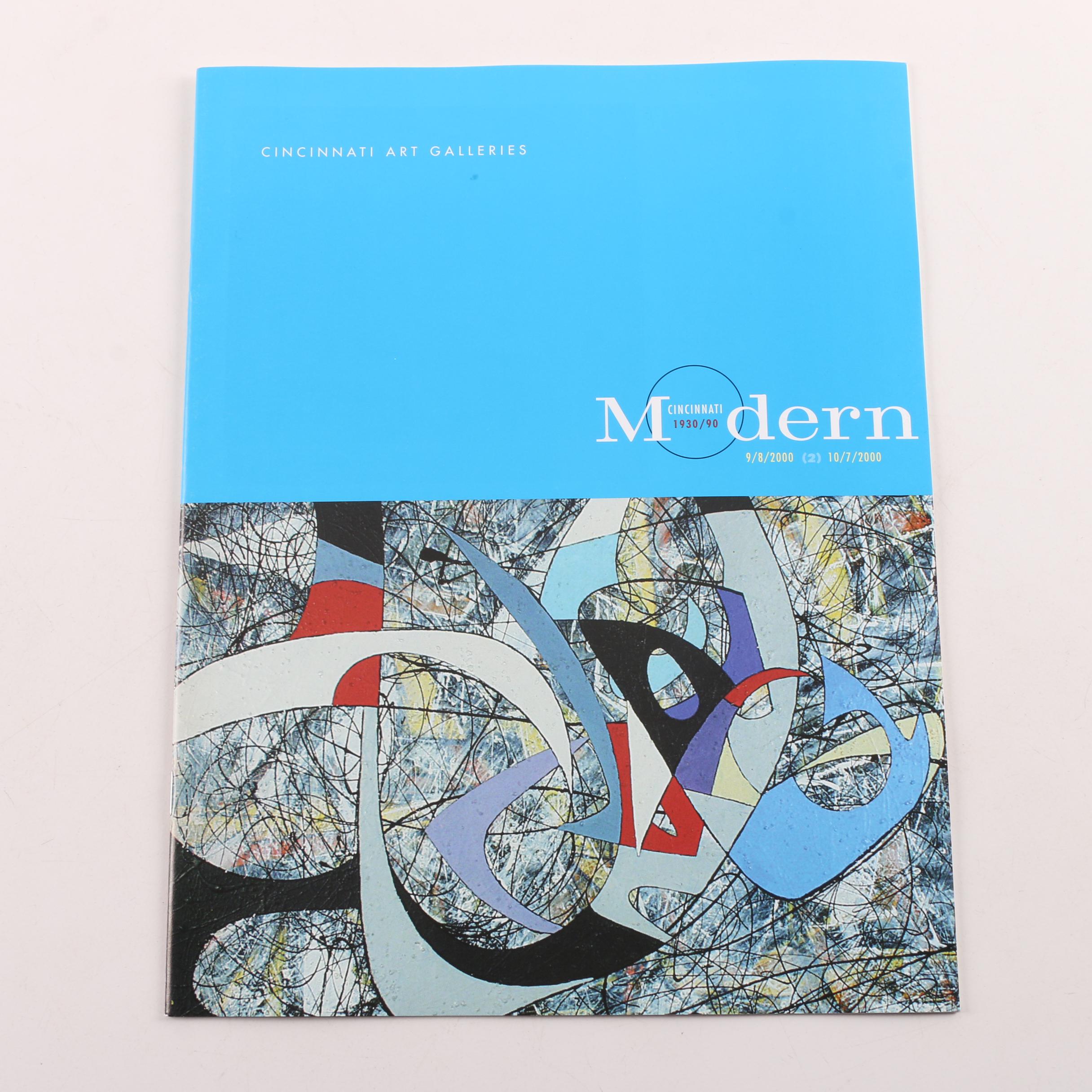 Art and Pottery Books Including Cincinnati Art Galleries Publications