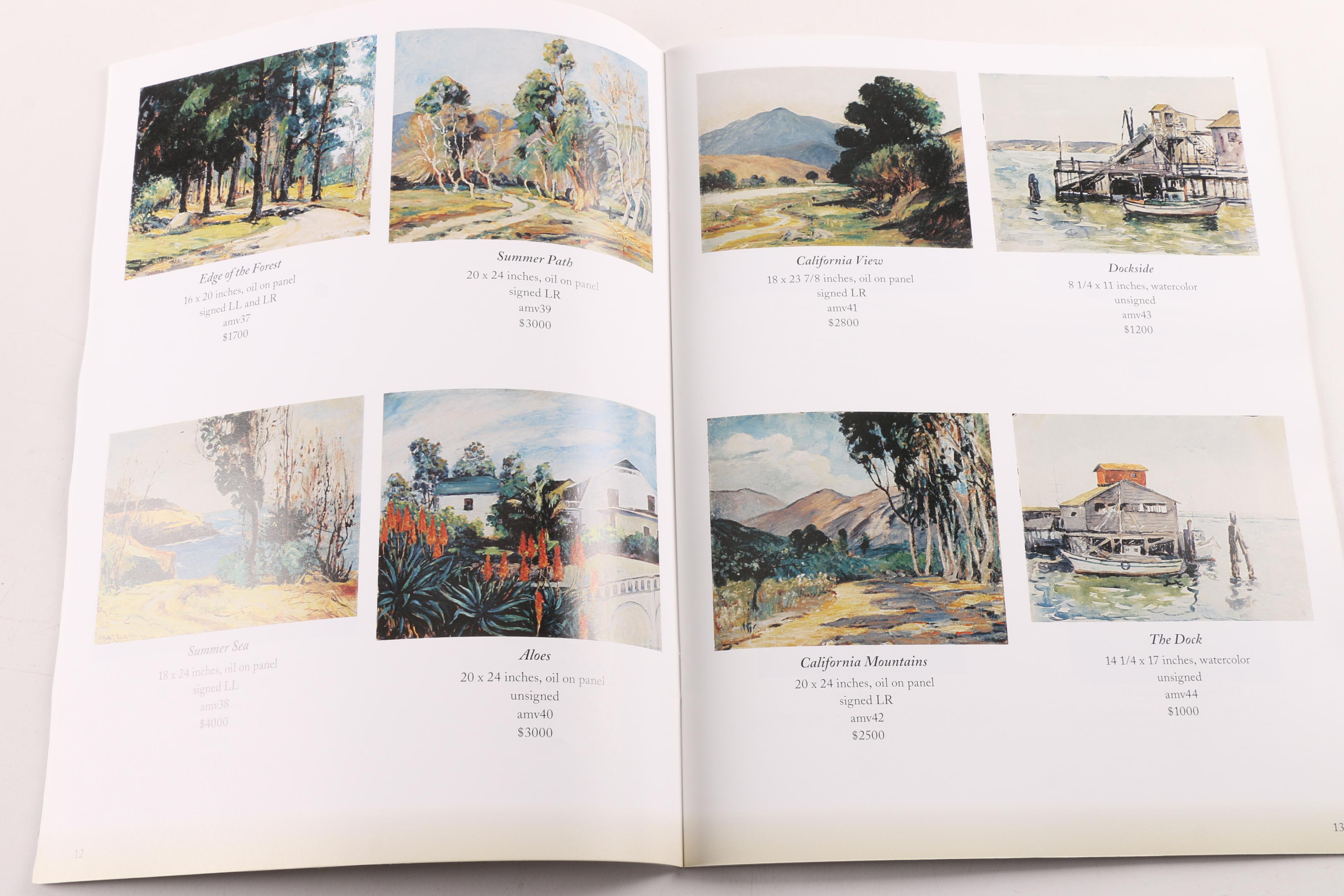 Art and Pottery Books Including Cincinnati Art Galleries Publications