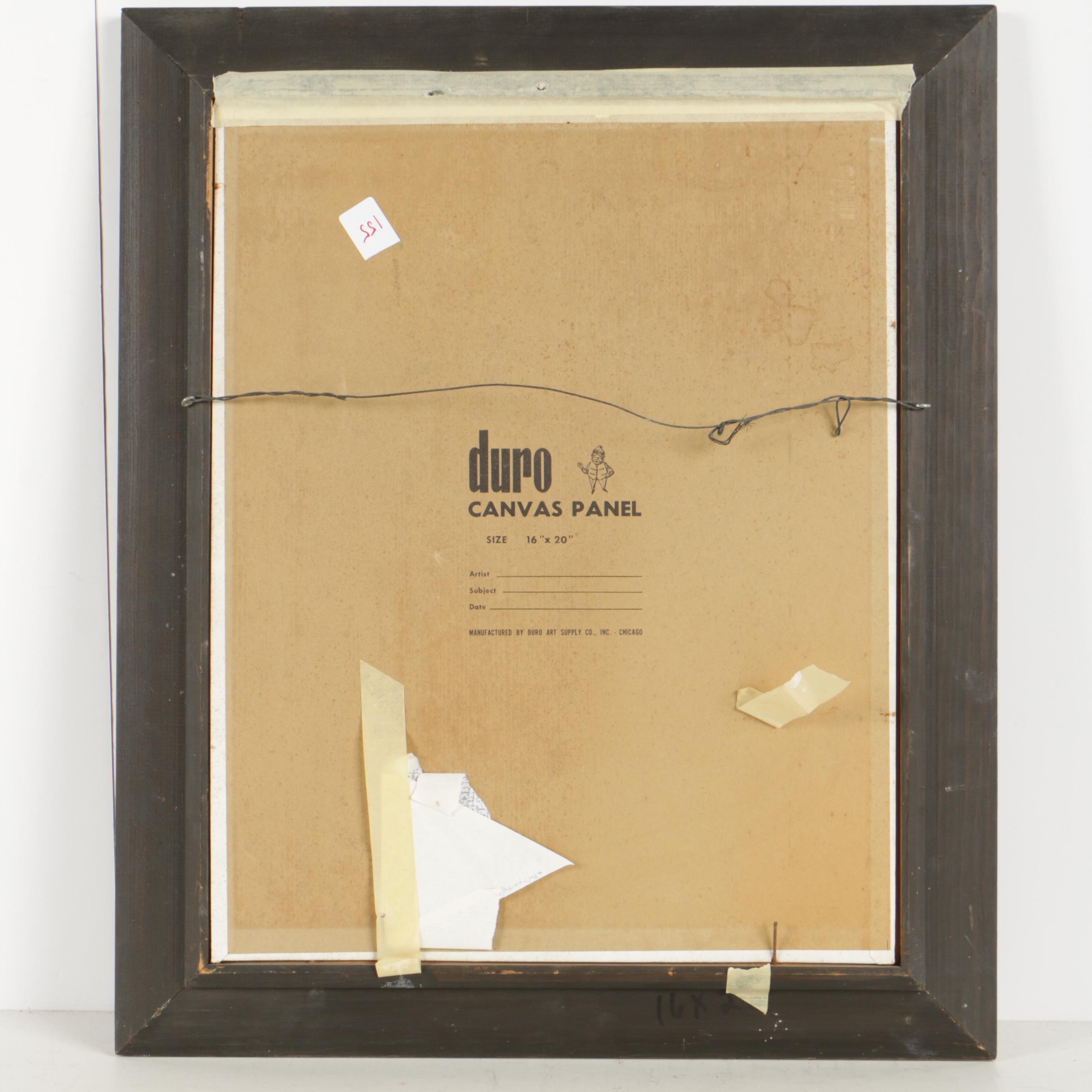 Lehman Oil Painting of Machu Picchu