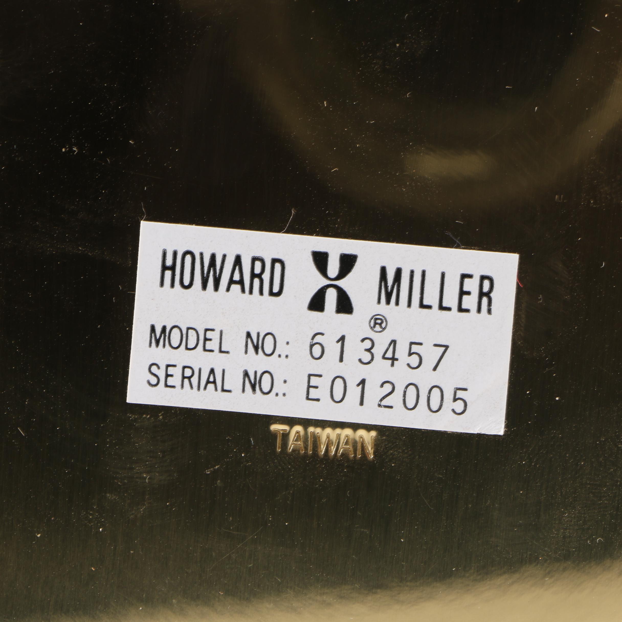 Howard Miller Tide and Time Clock and Barometer on Stands