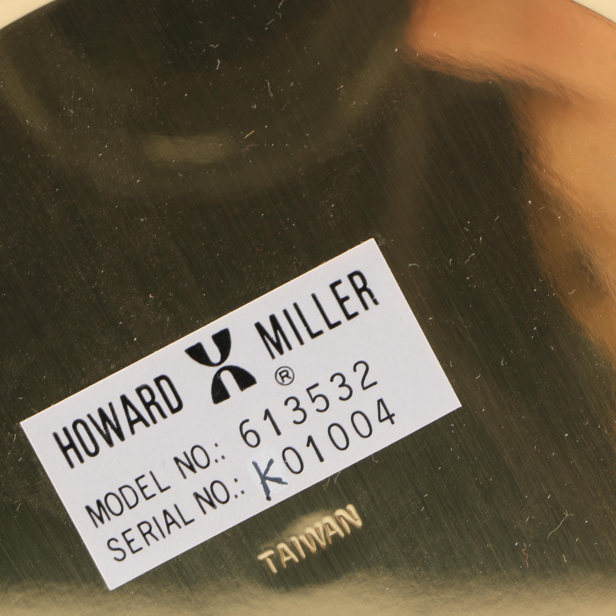 Howard Miller Tide and Time Clock and Barometer on Stands