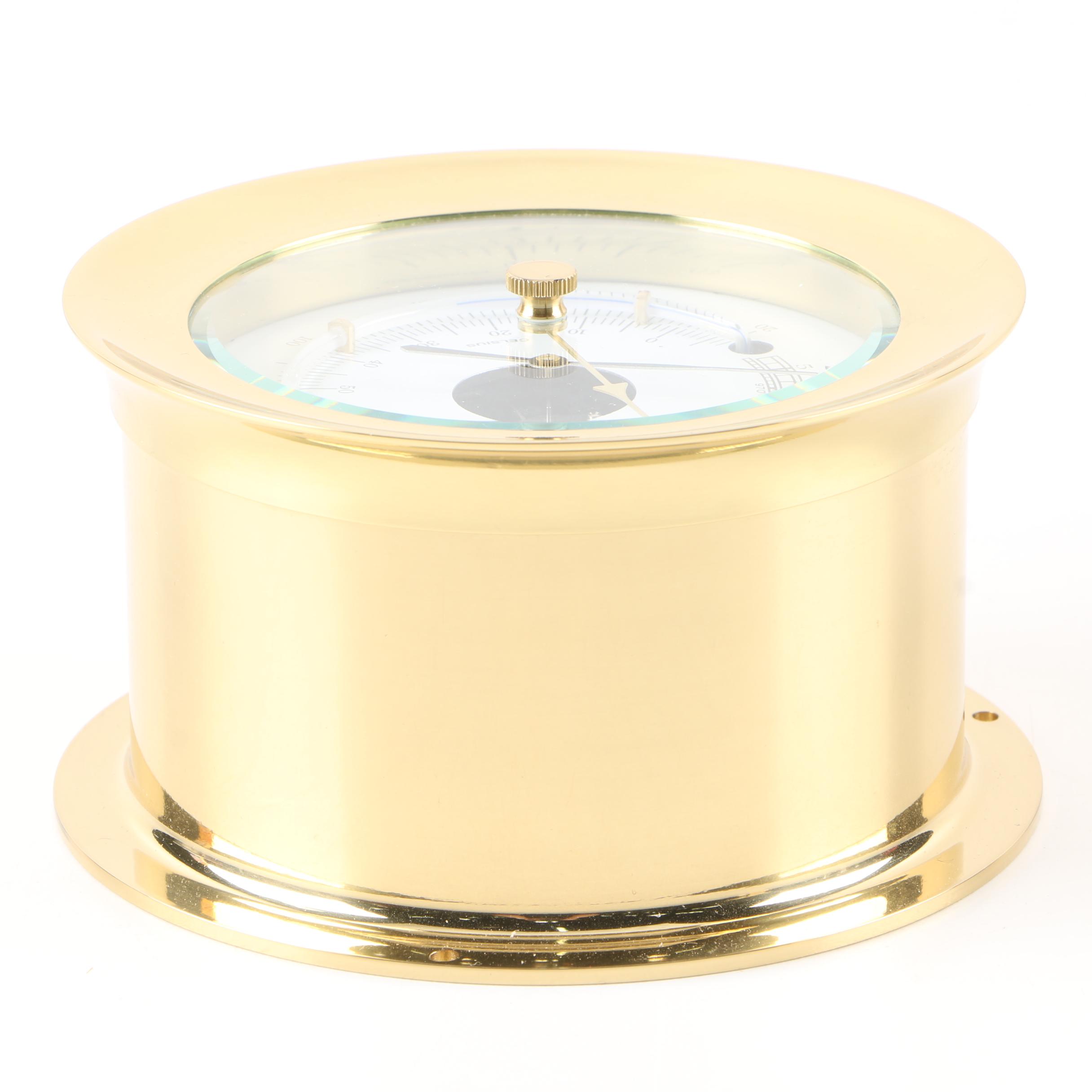 Howard Miller Tide and Time Clock and Barometer on Stands