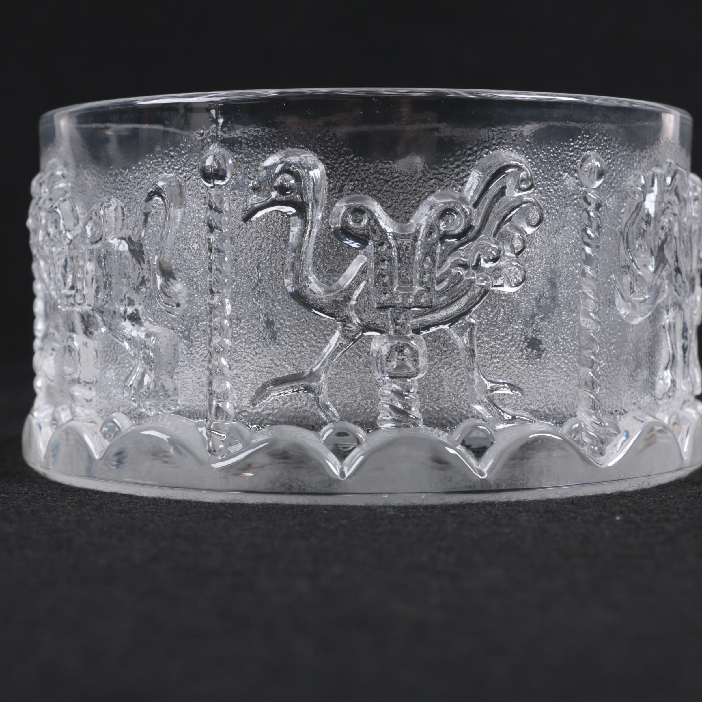 Goebel "Carousel" Crystal Candy Box