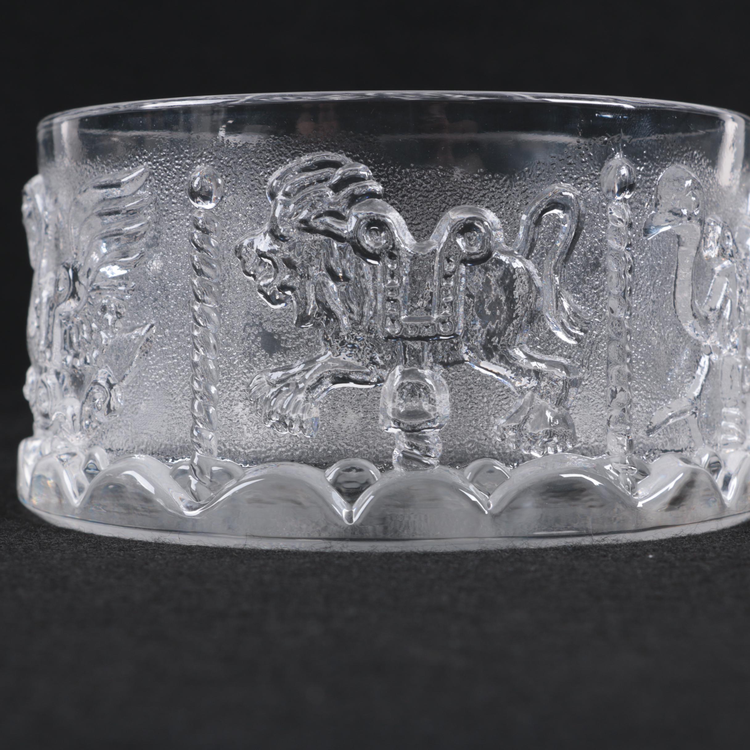 Goebel "Carousel" Crystal Candy Box