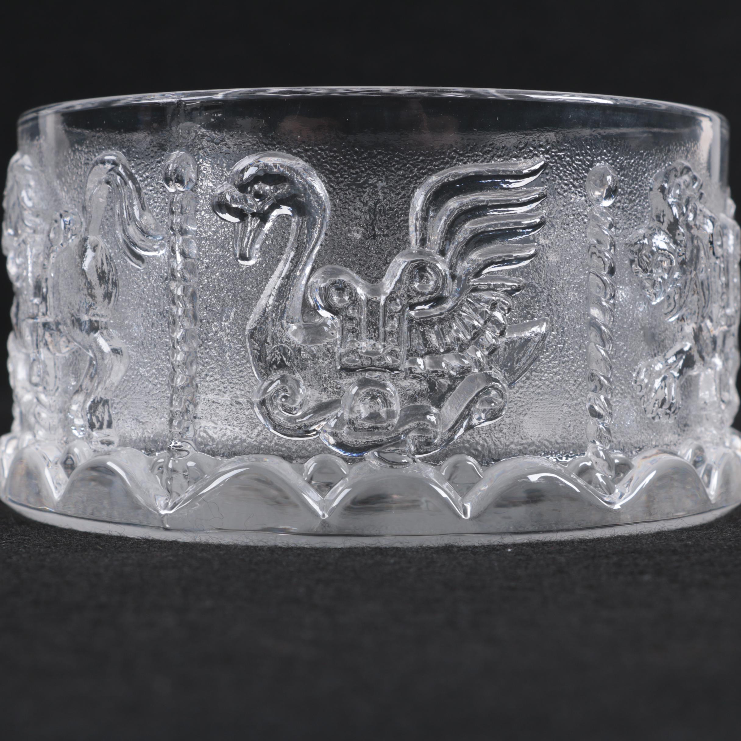 Goebel "Carousel" Crystal Candy Box