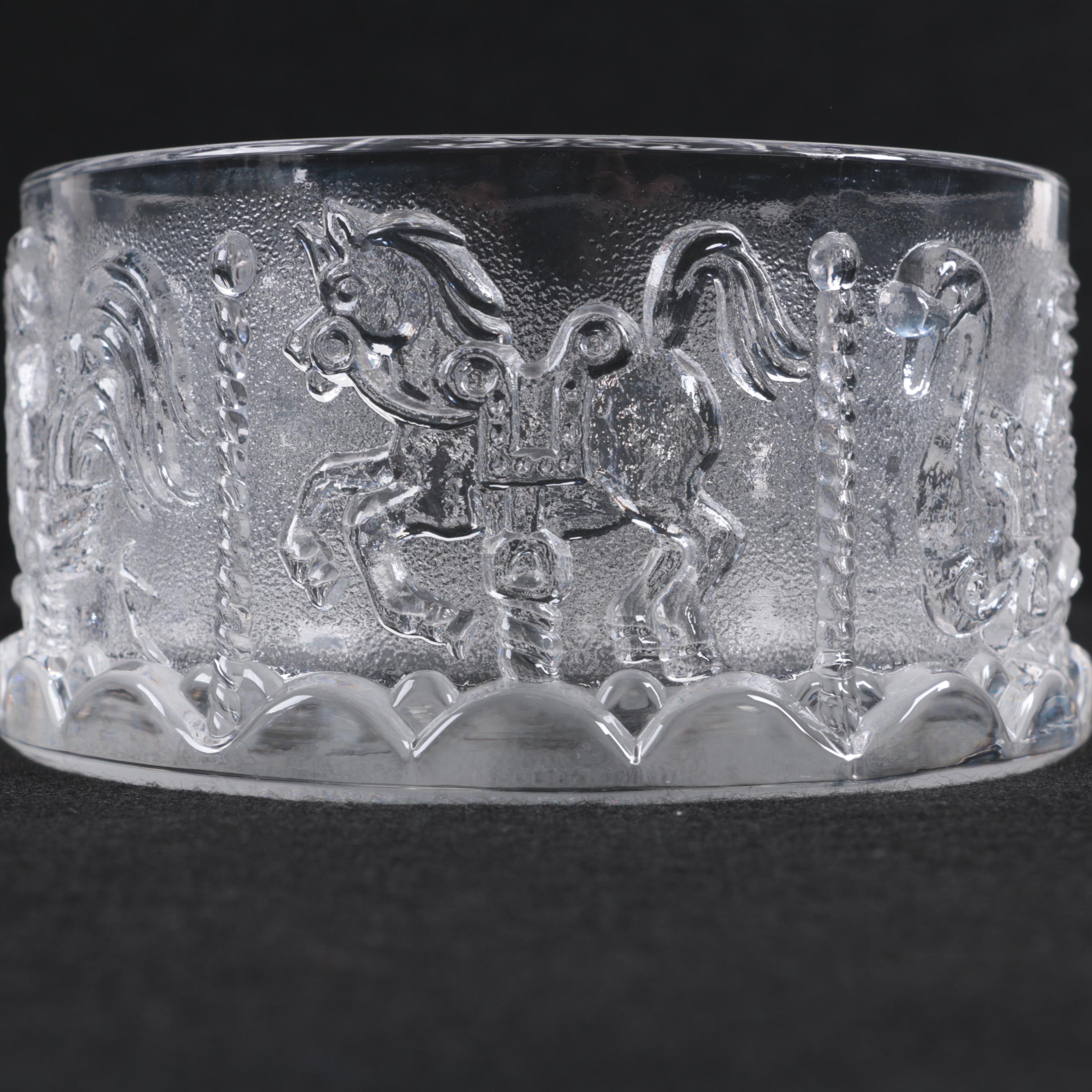 Goebel "Carousel" Crystal Candy Box