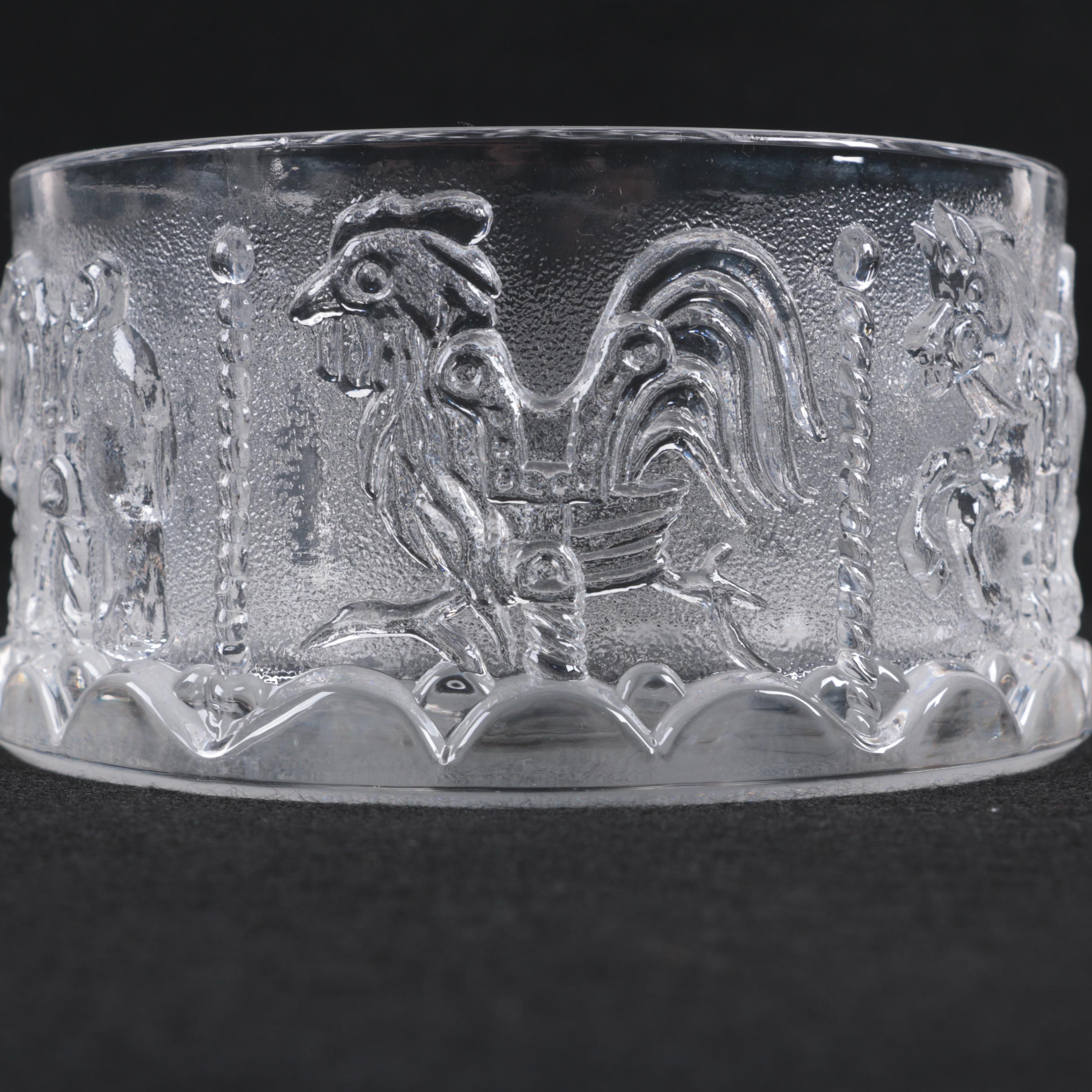 Goebel "Carousel" Crystal Candy Box