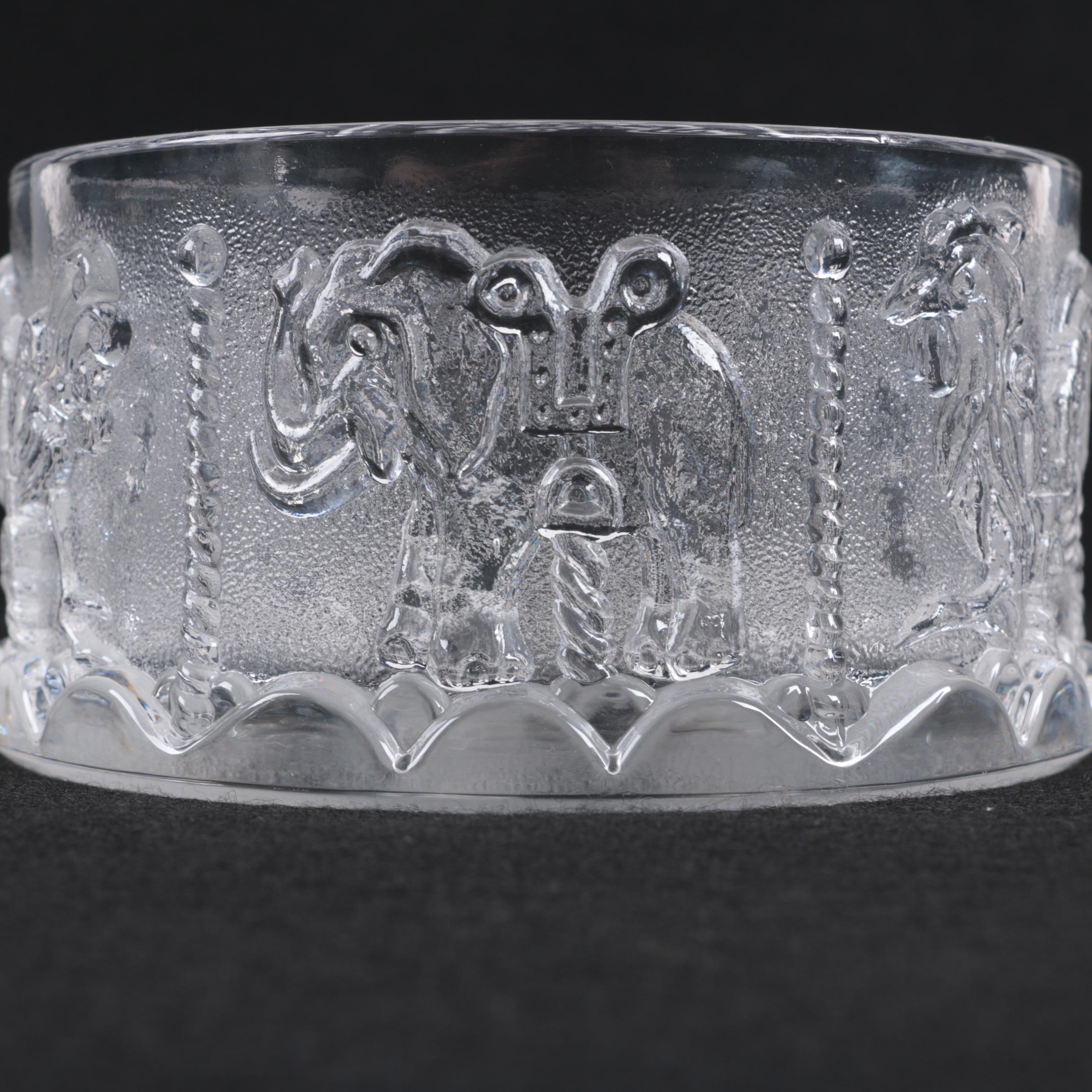 Goebel "Carousel" Crystal Candy Box