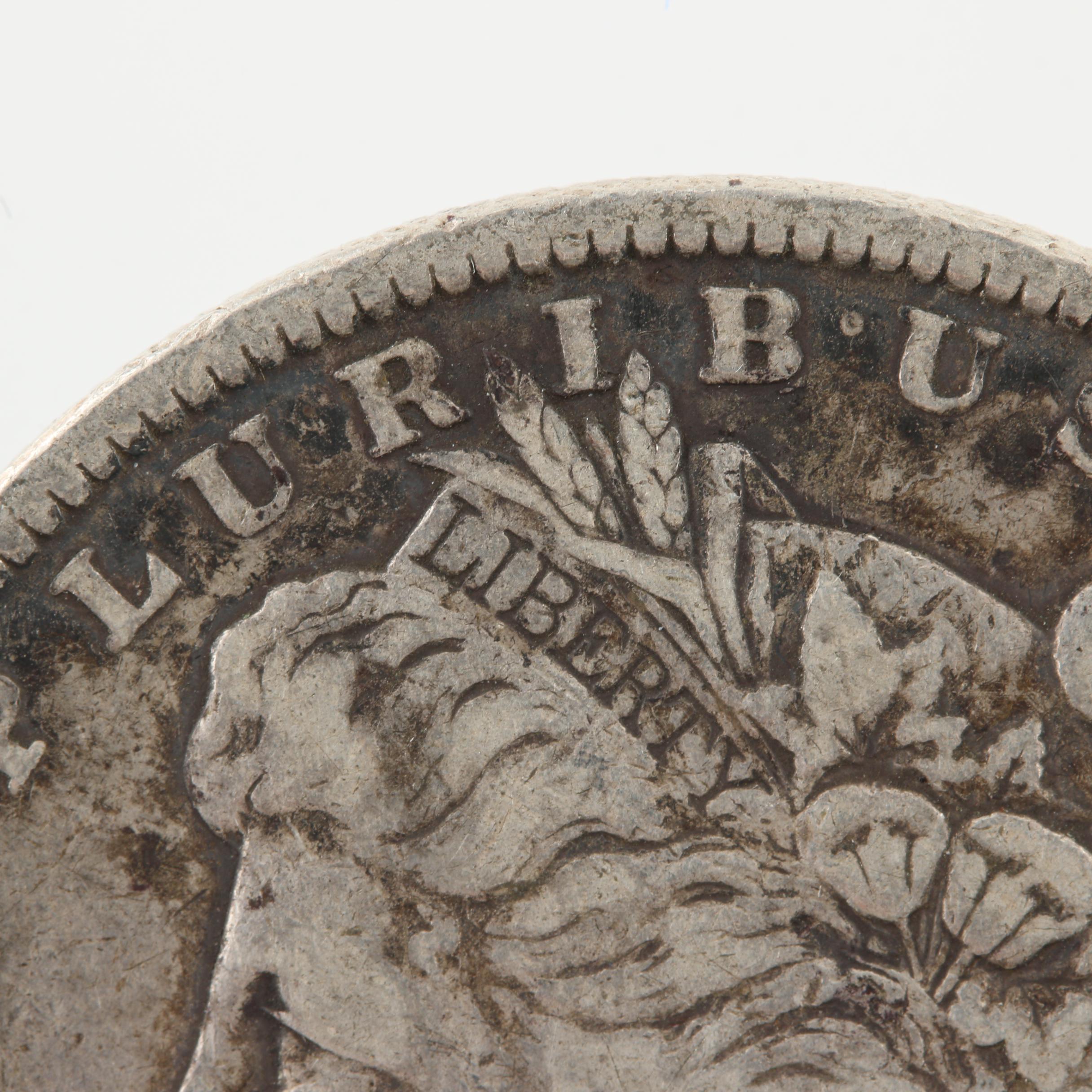 Group of Three Silver Morgan Dollars Including 1878, 1888, and 1921