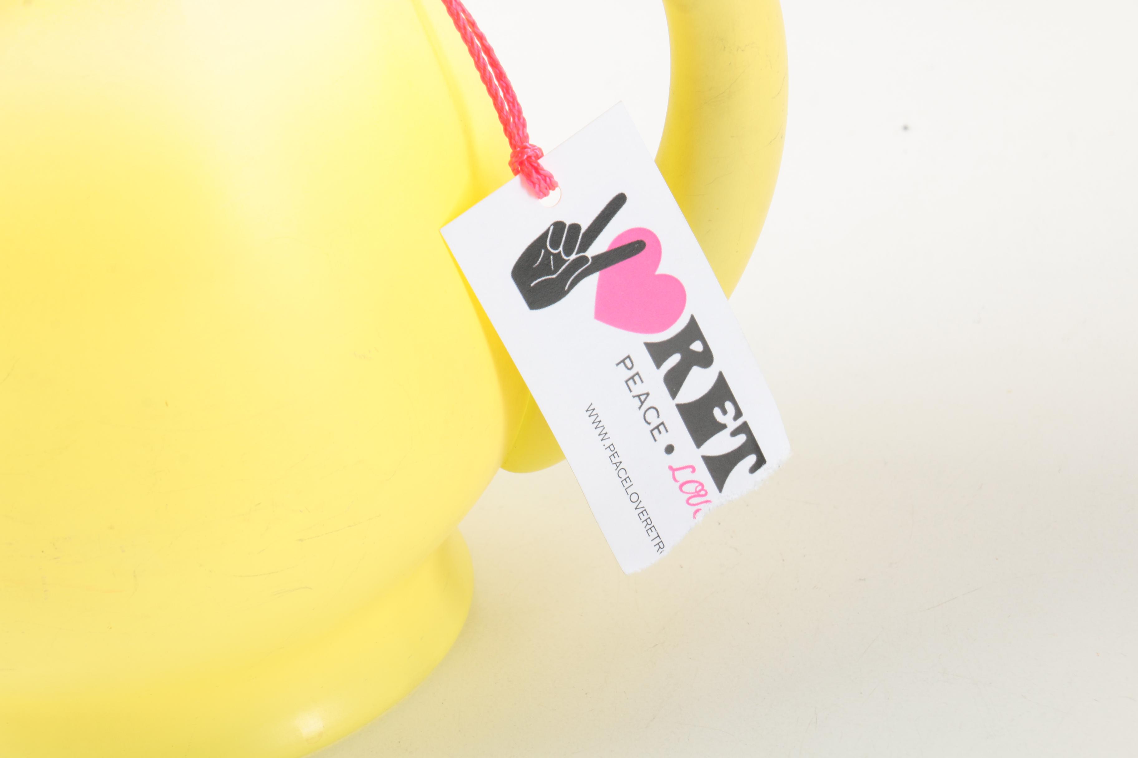 Vintage Yellow Blendo Glassware Set