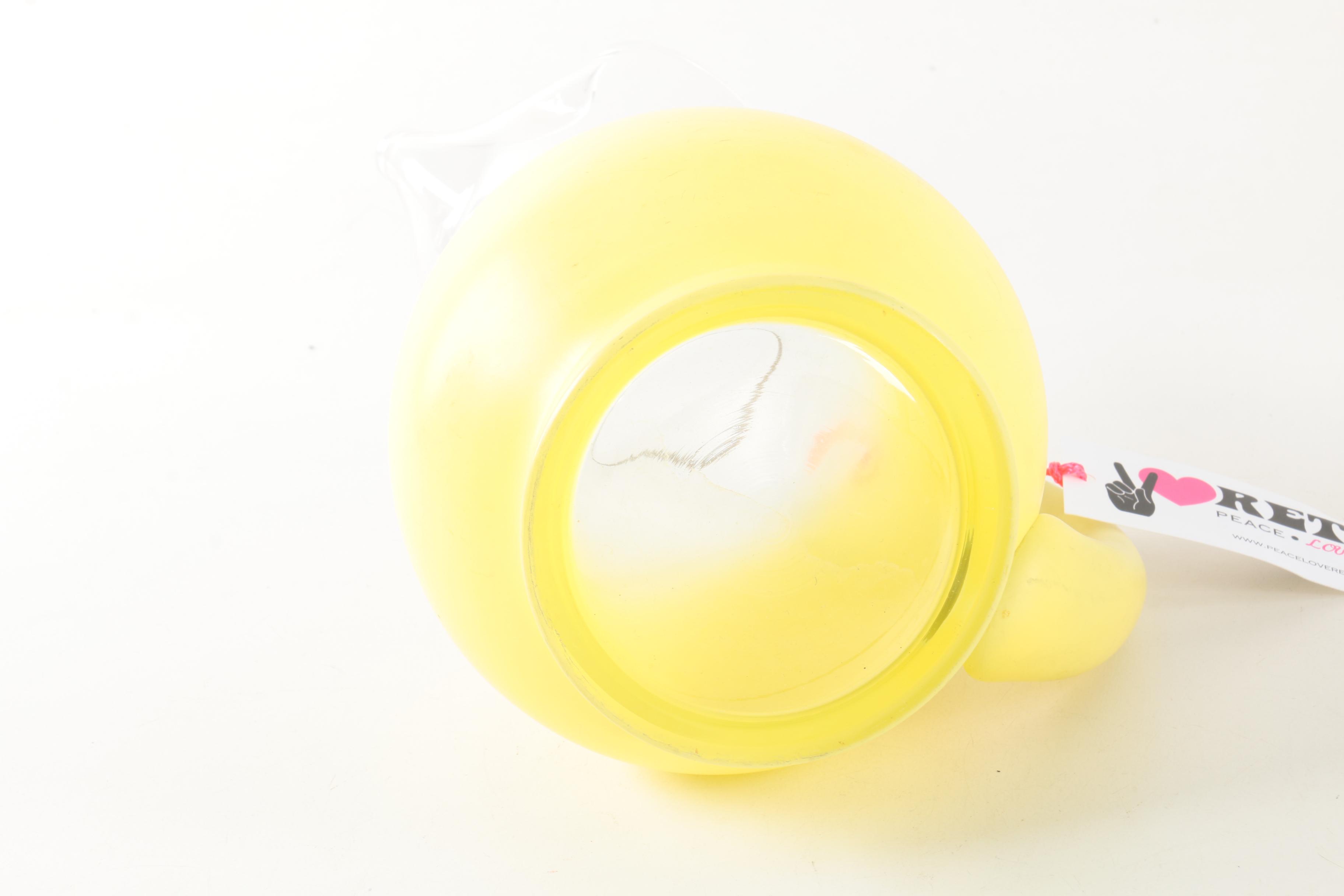 Vintage Yellow Blendo Glassware Set