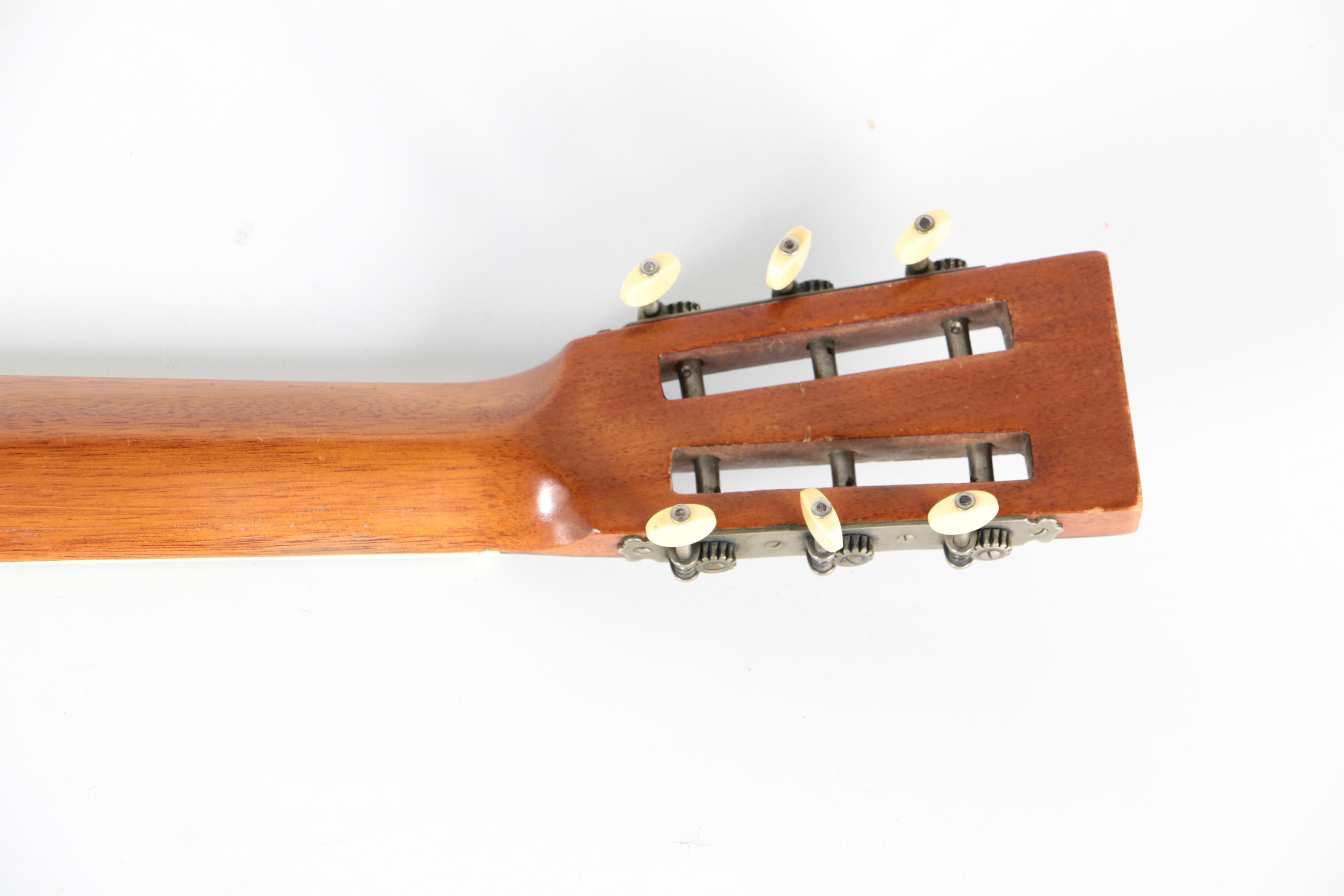 Vintage George Washburn 1897-Style "New Model 123" Parlor Acoustic Guitar