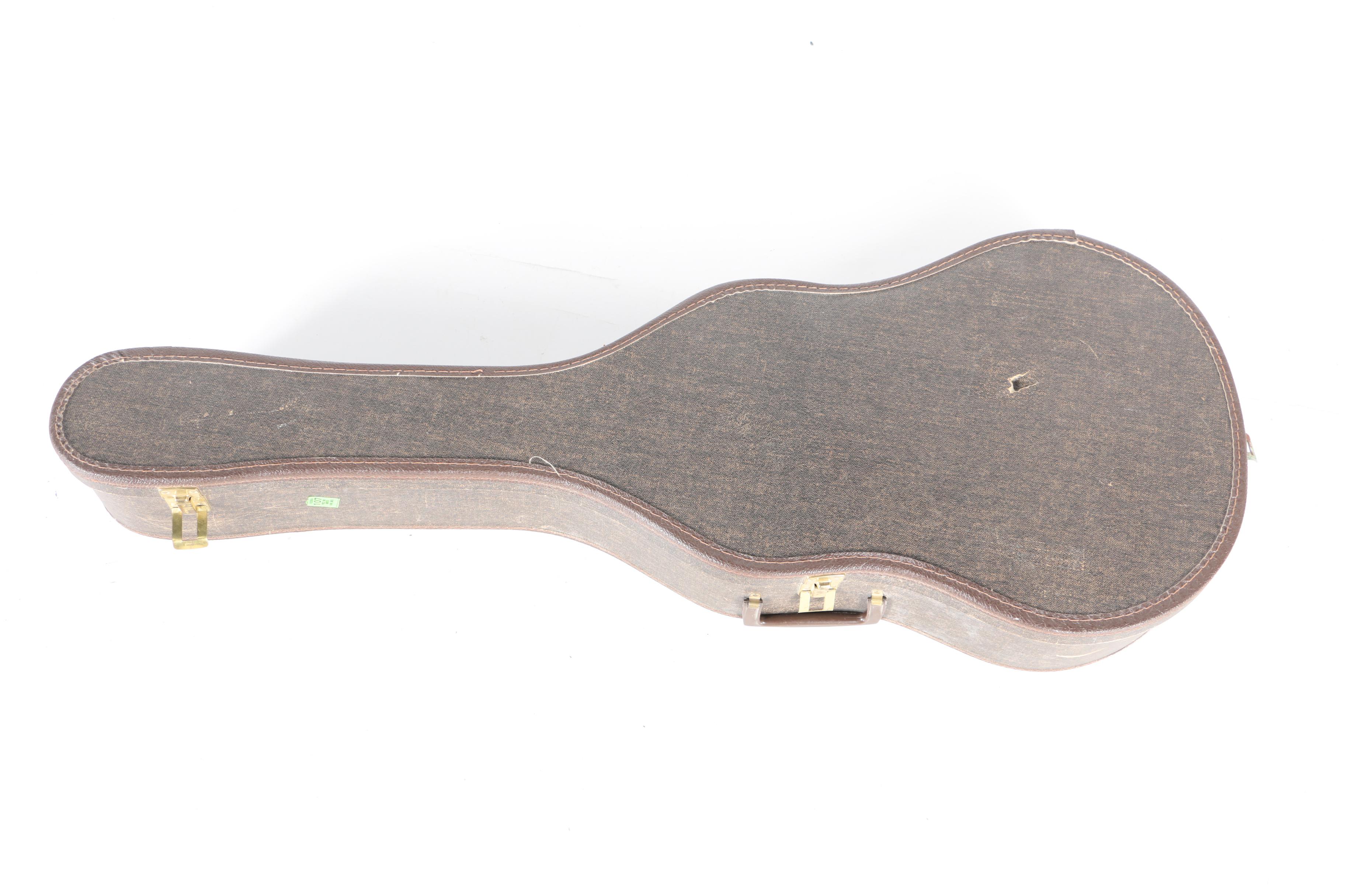 Vintage George Washburn 1897-Style "New Model 123" Parlor Acoustic Guitar