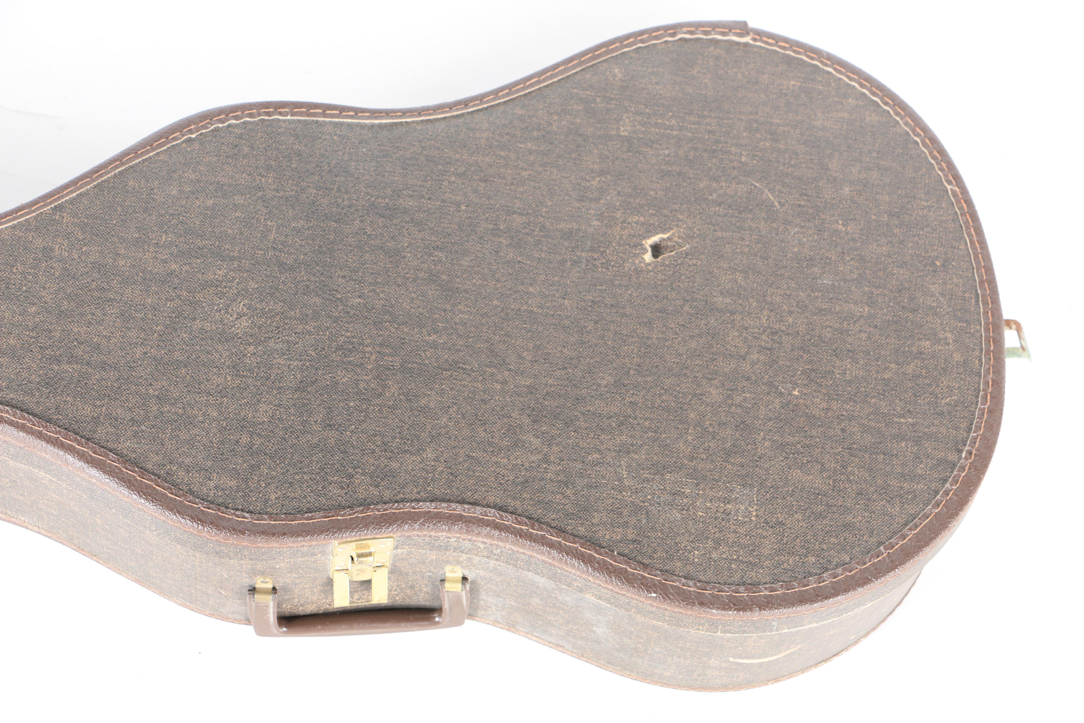 Vintage George Washburn 1897-Style "New Model 123" Parlor Acoustic Guitar