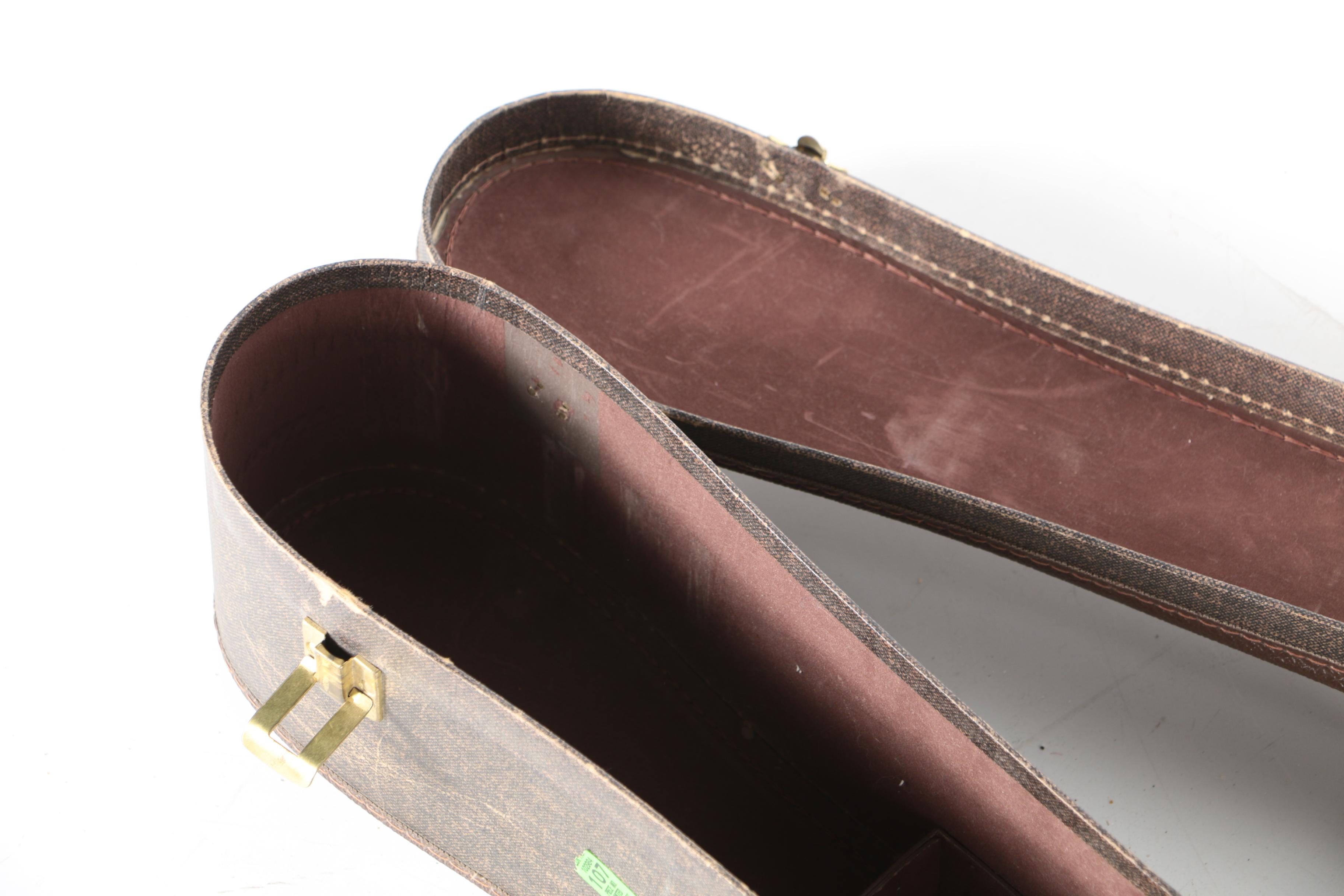 Vintage George Washburn 1897-Style "New Model 123" Parlor Acoustic Guitar