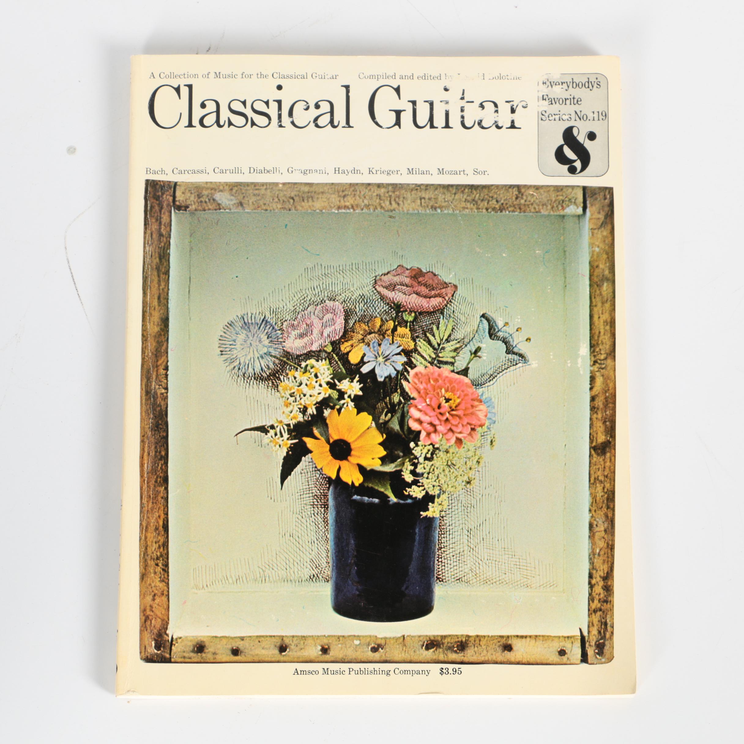 Vintage George Washburn 1897-Style "New Model 123" Parlor Acoustic Guitar