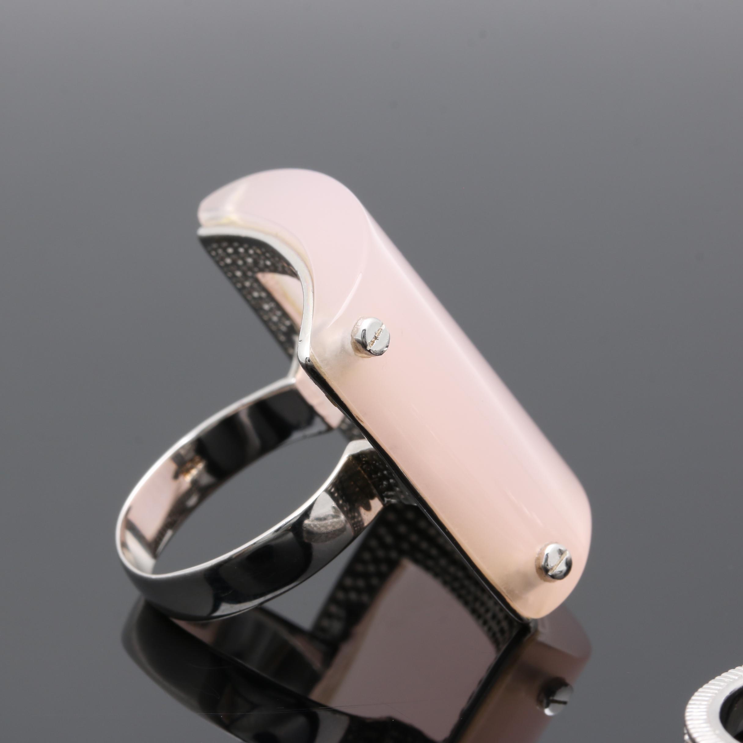 Assorted Sterling Silver Gemstone Rings