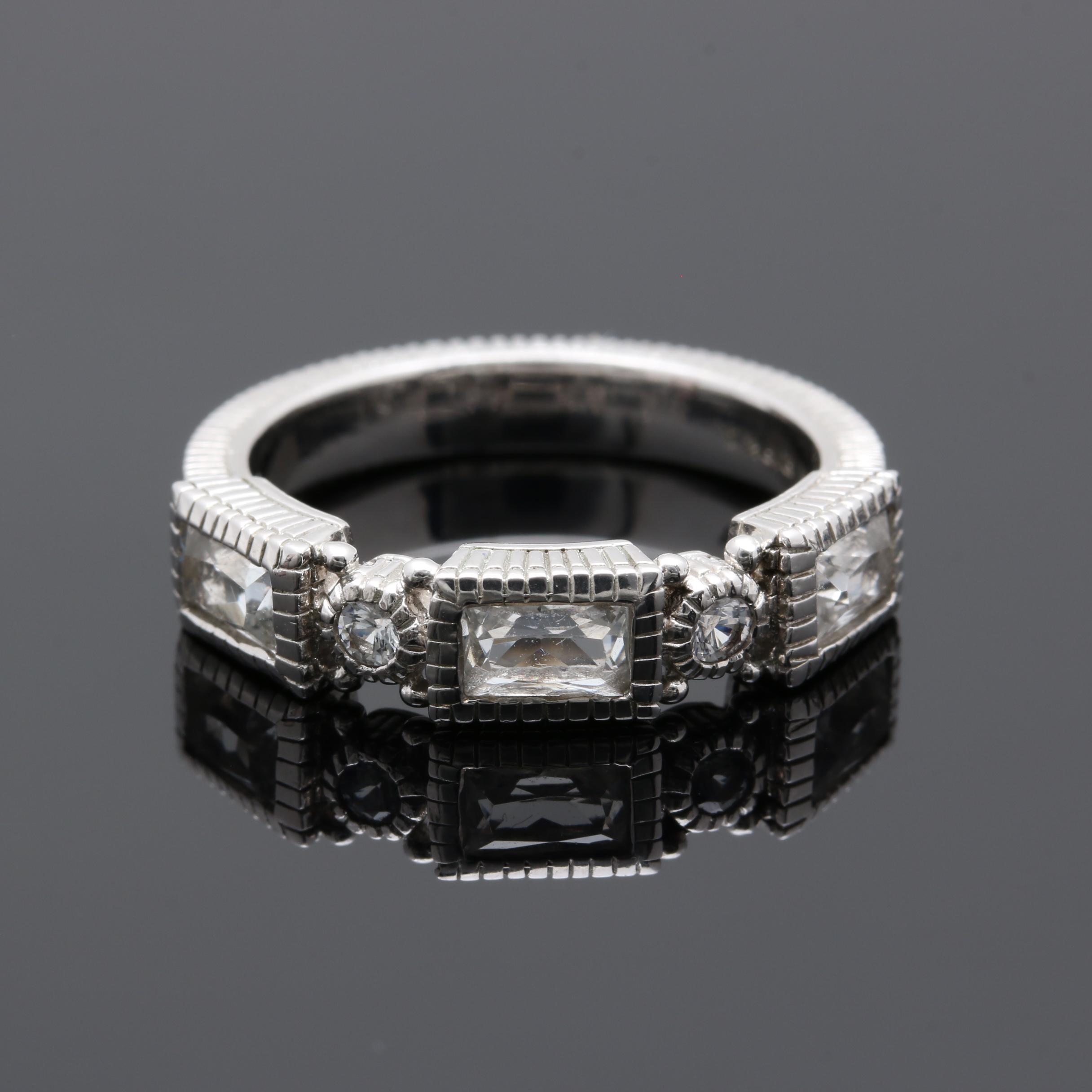 Assorted Sterling Silver Gemstone Rings