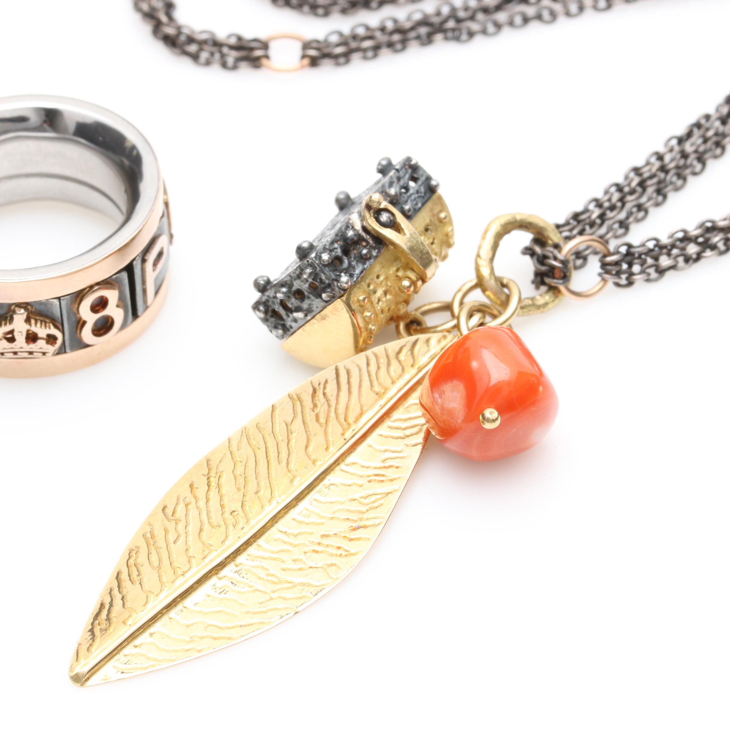 Sterling Silver Gemstone Jewelry Including Blue Topaz