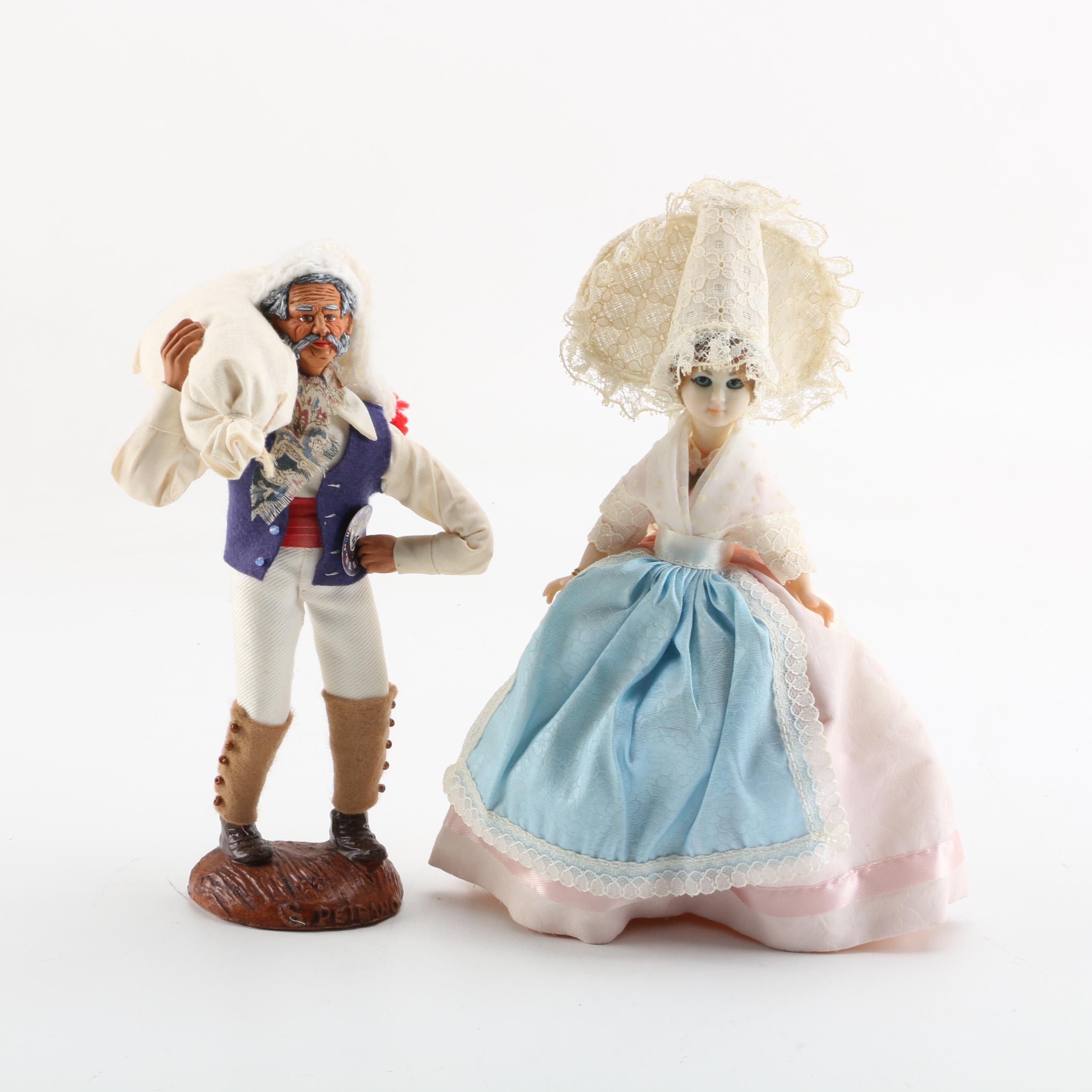 La Poupée de France and S. Peipano Figurines
