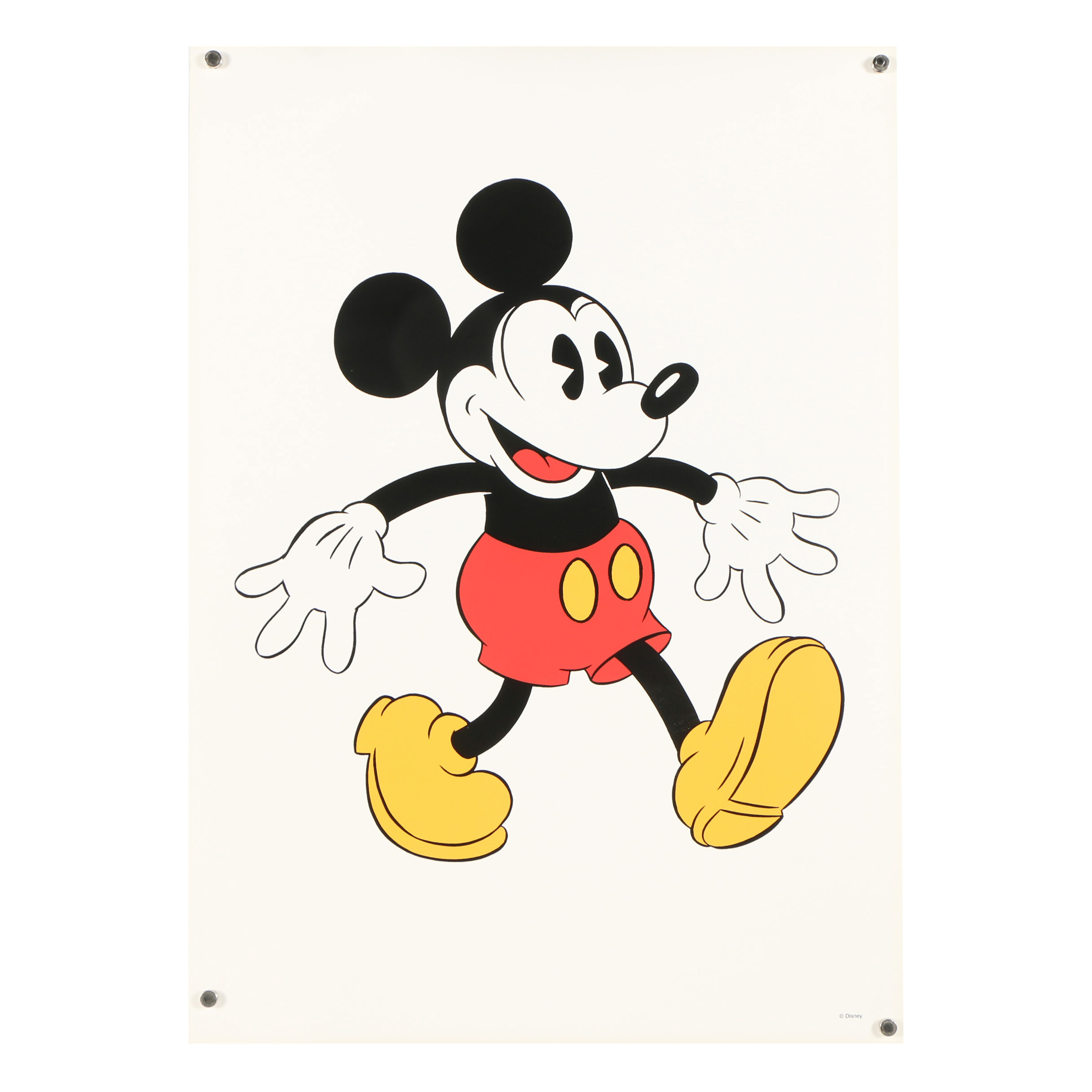 Sowa and Reiser Serigraph of Mickey Mouse