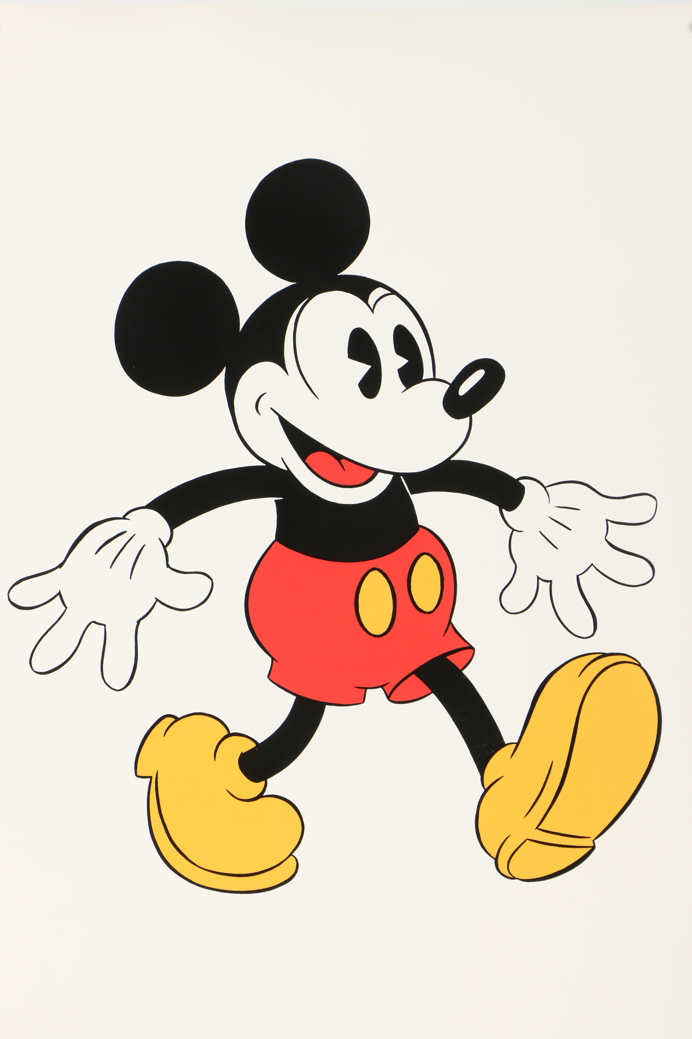 Sowa and Reiser Serigraph of Mickey Mouse