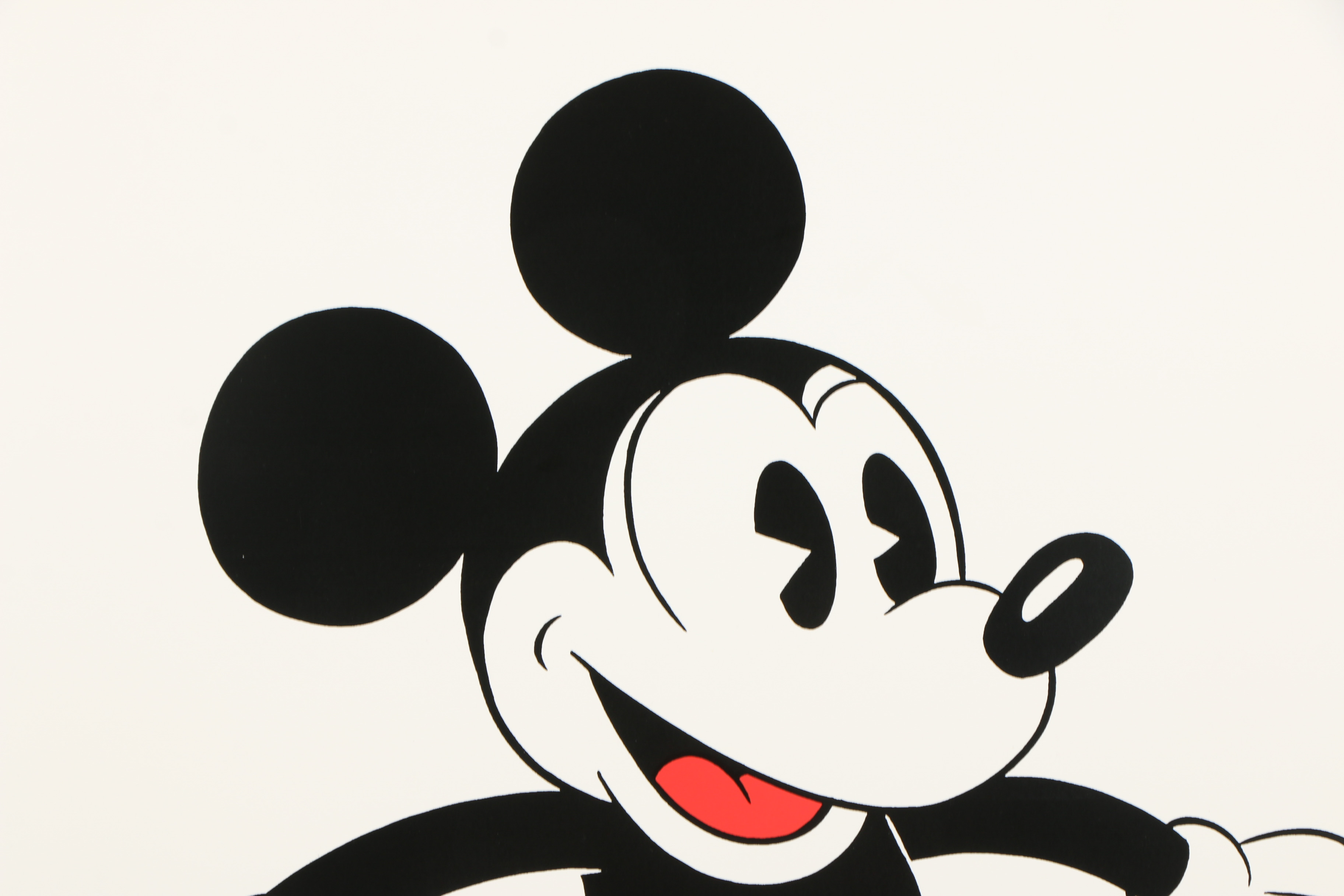 Sowa and Reiser Serigraph of Mickey Mouse