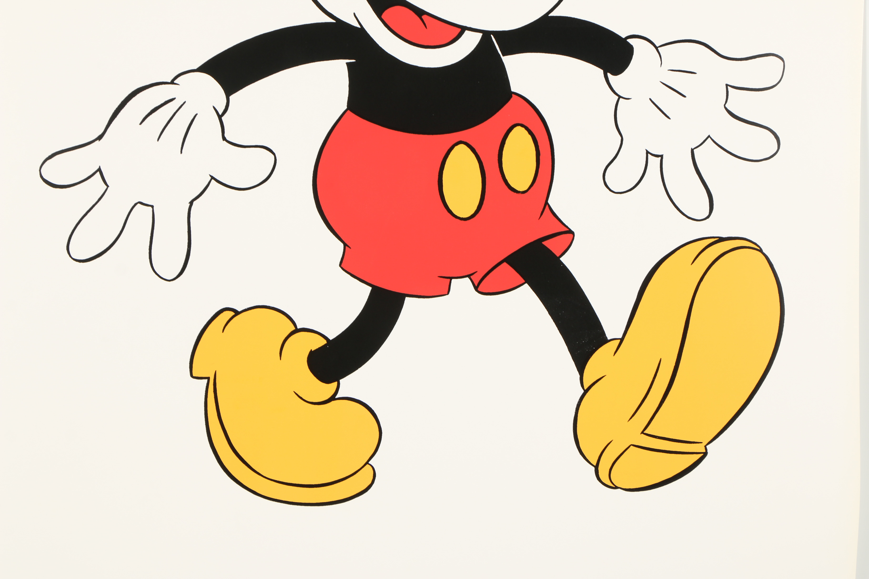 Sowa and Reiser Serigraph of Mickey Mouse