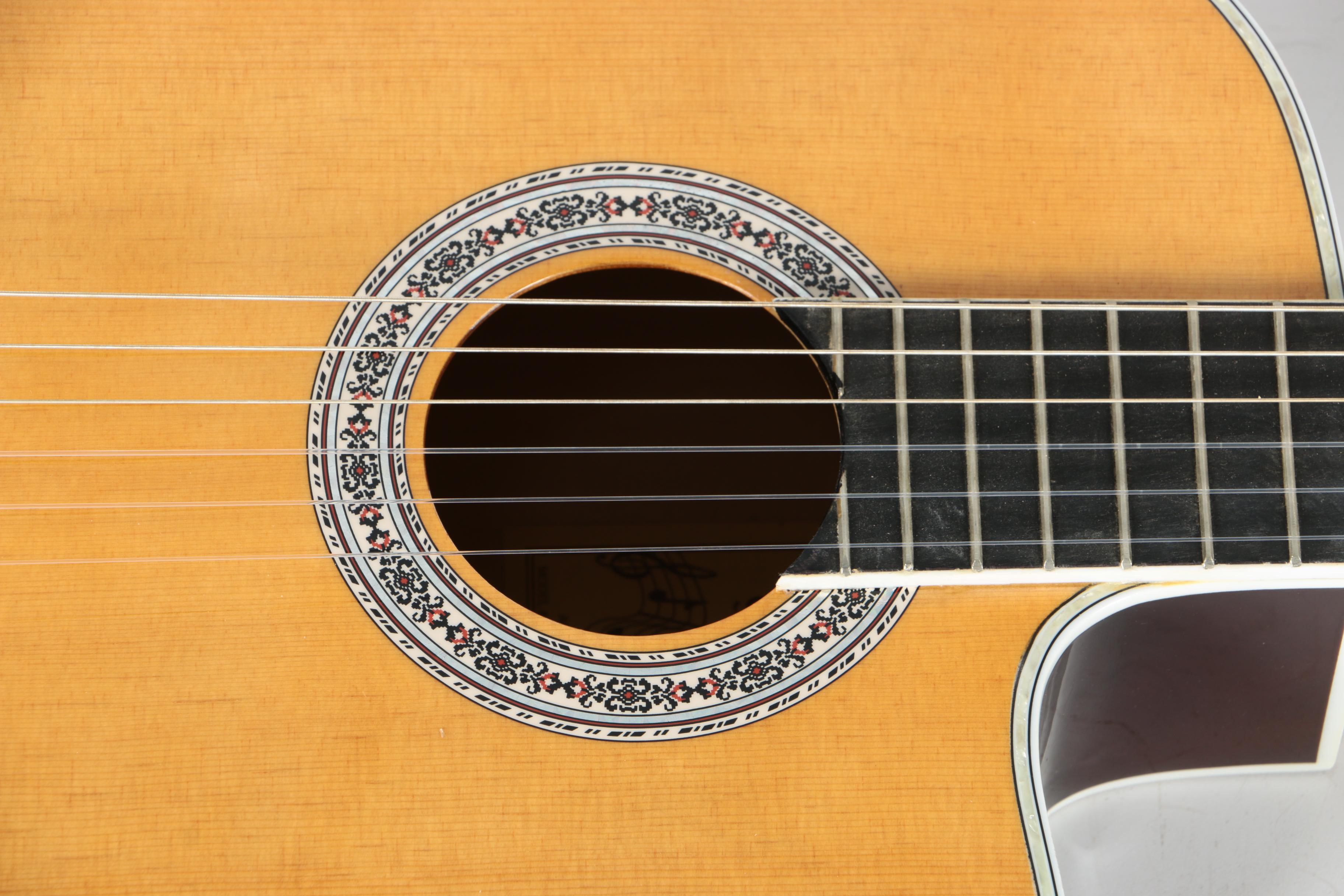 Esteban Granada G-100 Acoustic/Electric Classical Guitar and ES-15A Amp