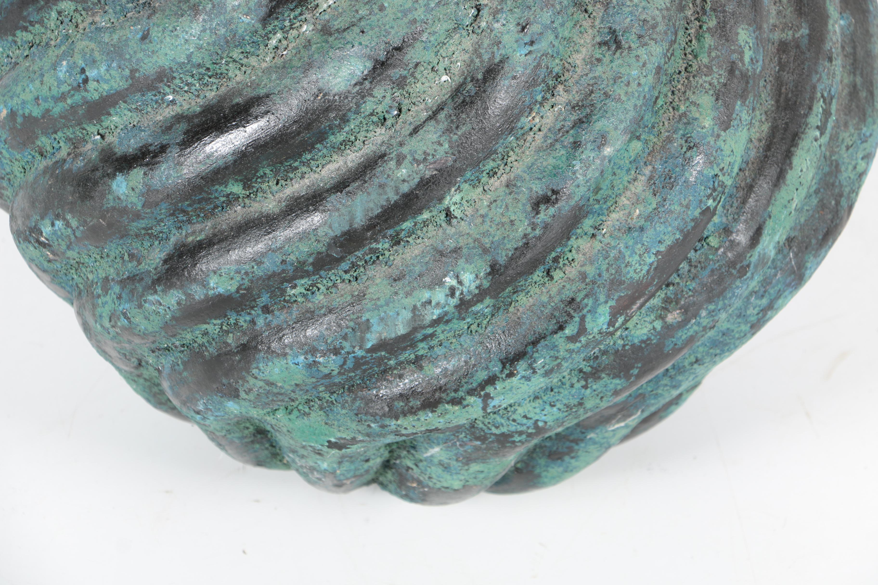 Mid-Century Hand Thrown Stoneware Vase