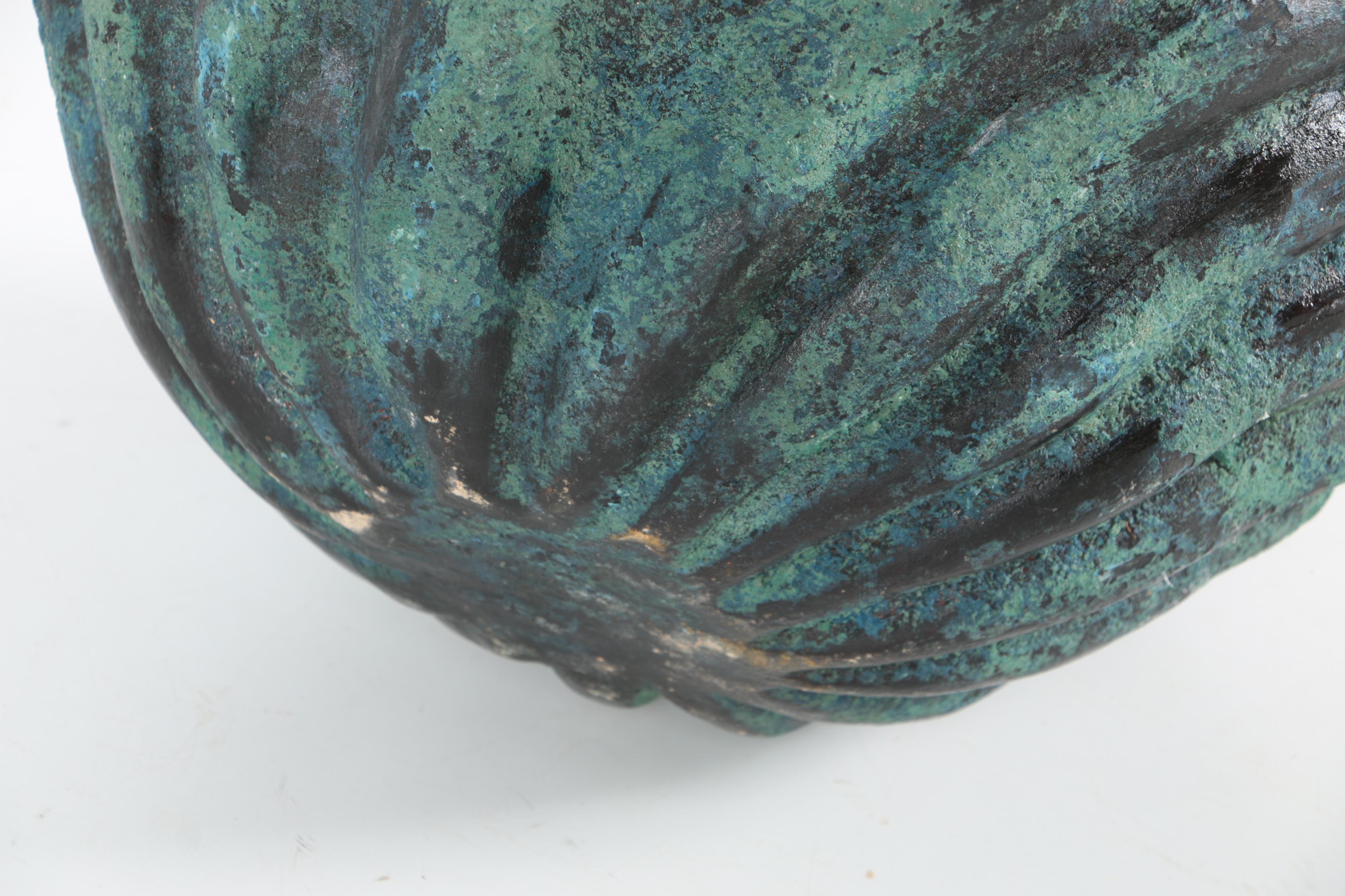 Mid-Century Hand Thrown Stoneware Vase