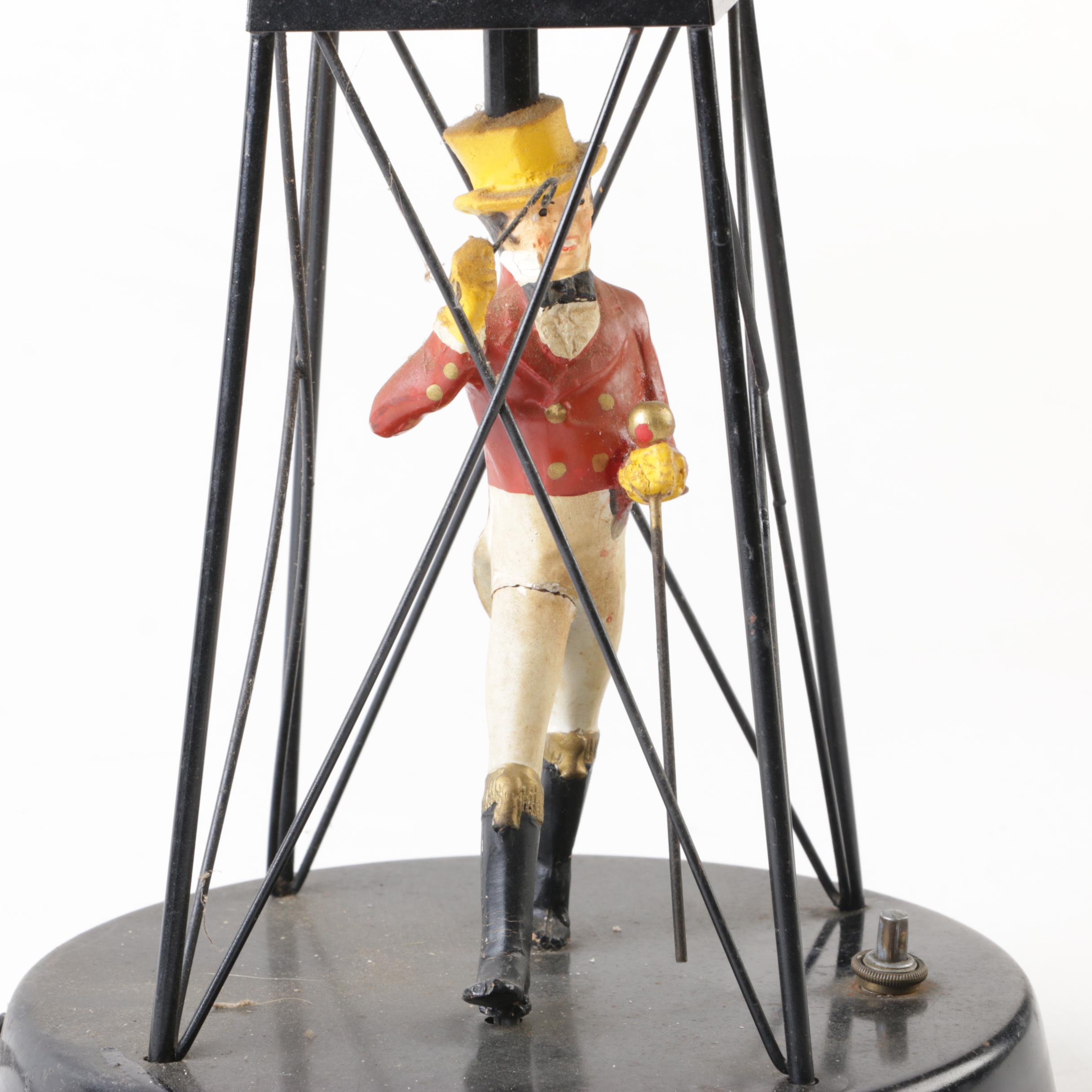 Vintage Johnny Walker Scotch Buoy Lamp
