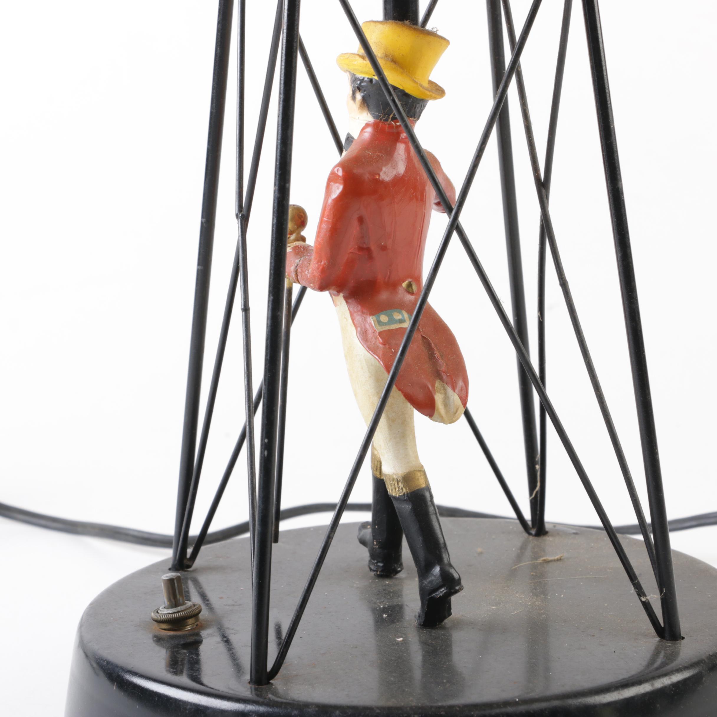 Vintage Johnny Walker Scotch Buoy Lamp