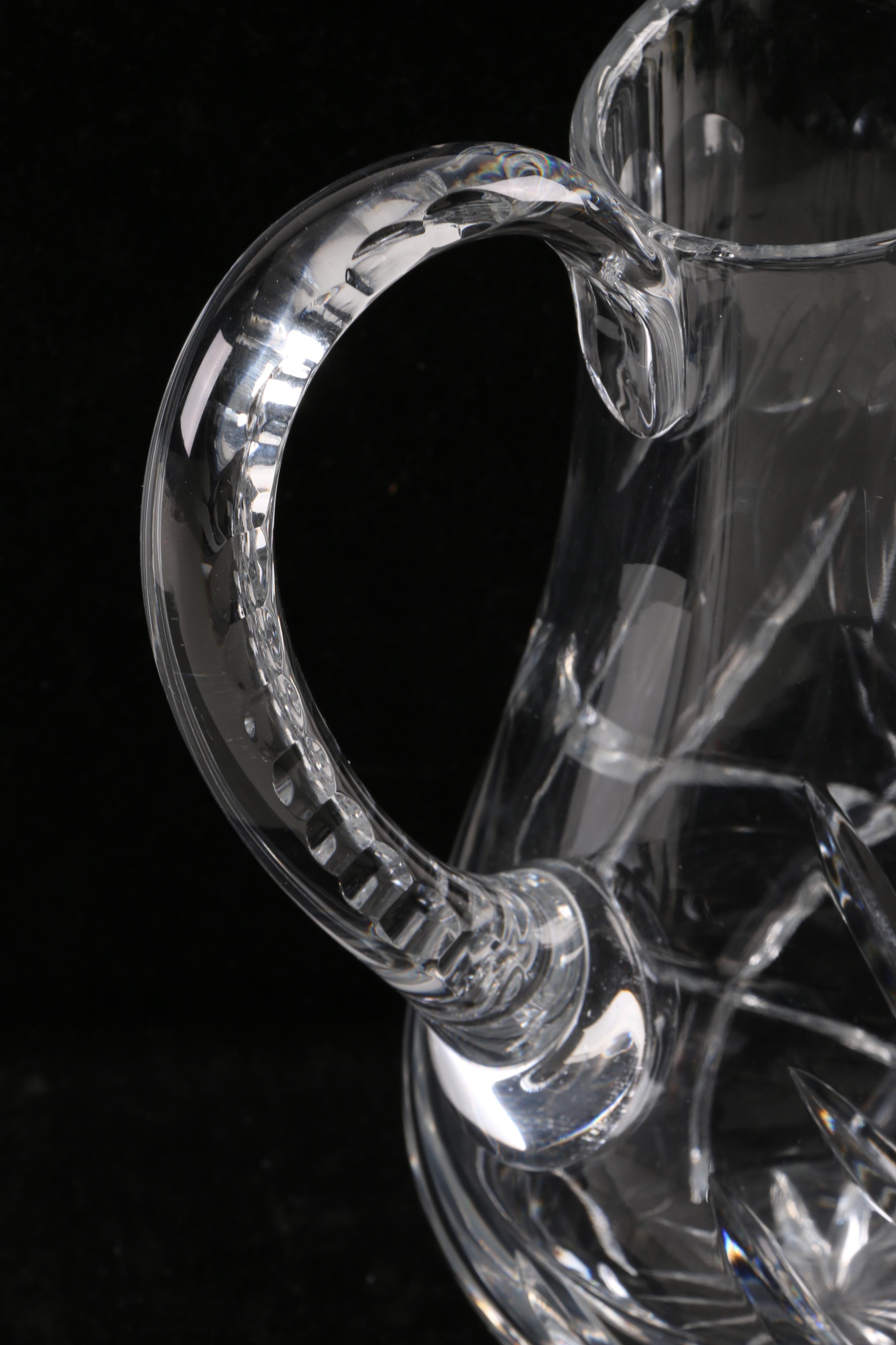 Cut Crystal Pitcher